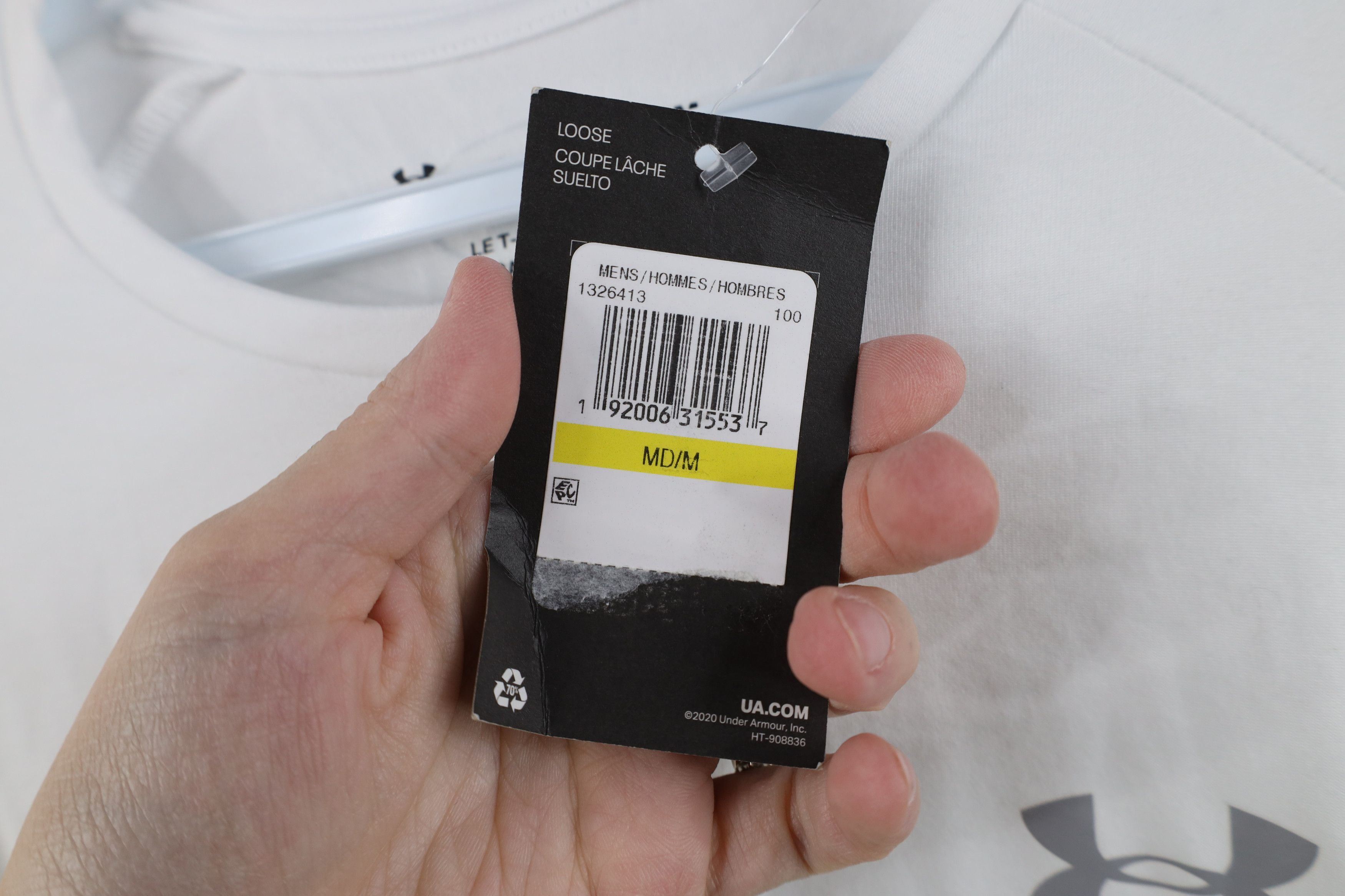 Under Armour New Under Armour Challenge Running Jogging T-Shirt White Size US M / EU 48-50 / 2 - 5 Thumbnail