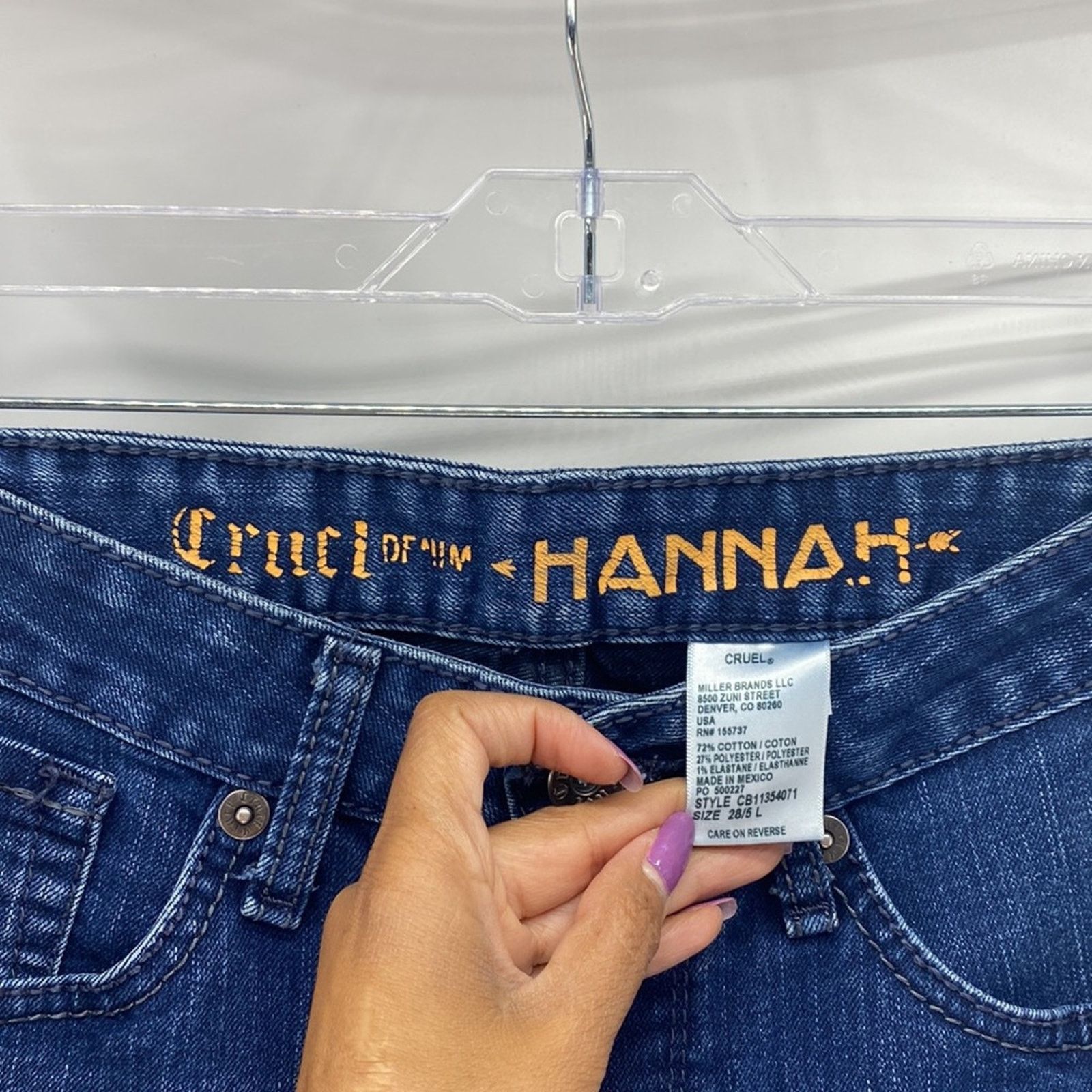 Other Cruel Hannah mid rise bootcut jeans long size 5/ 26 western Size 26" / US 2 / IT 38 - 4 Thumbnail