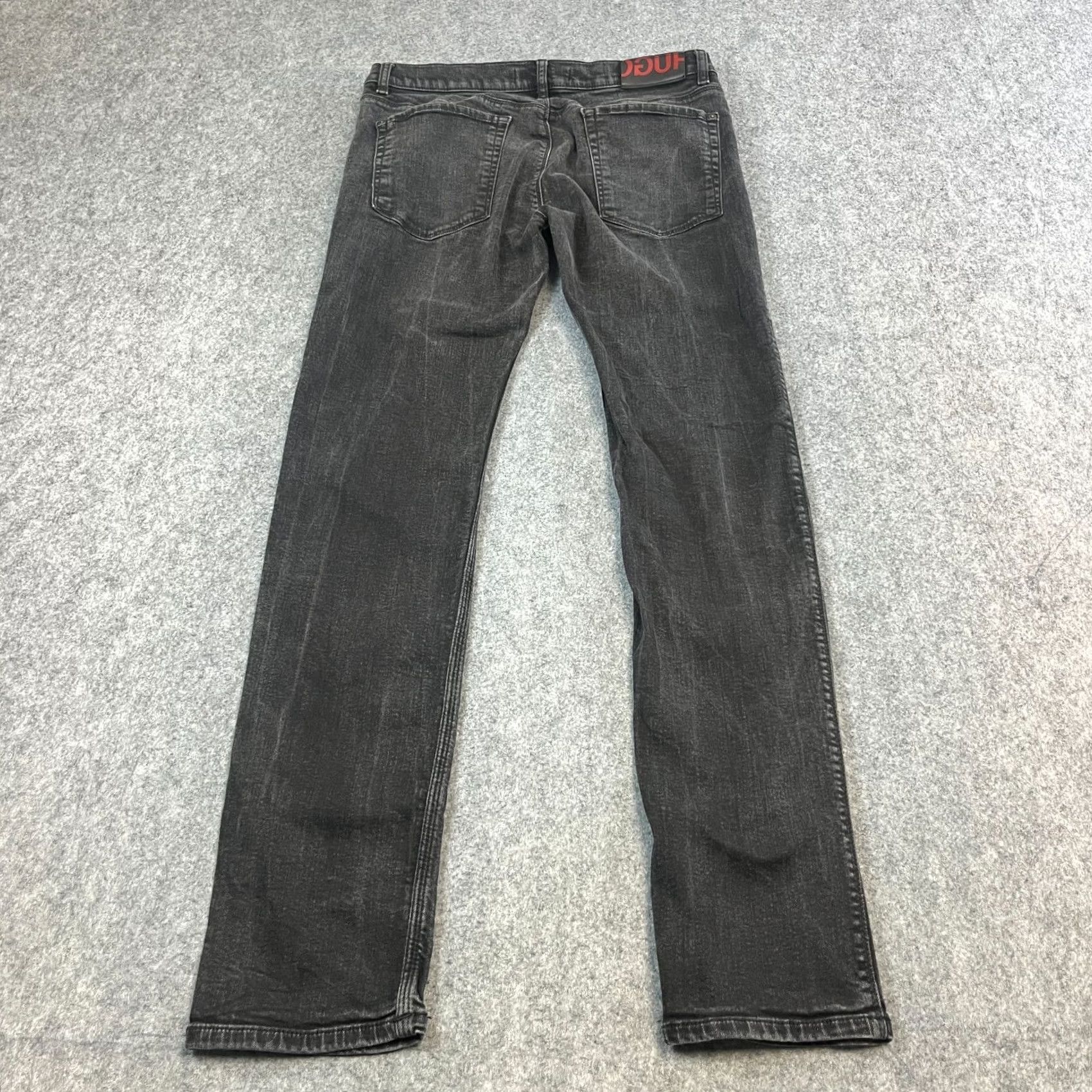 Hugo Boss HUGO BOSS Jeans 708 Slim Skinny 32 32 Dark Grey Wash Vintage No 5-Pocket Mens Regular Jeans Size US 32 / EU 48 - 2 Thumbnail