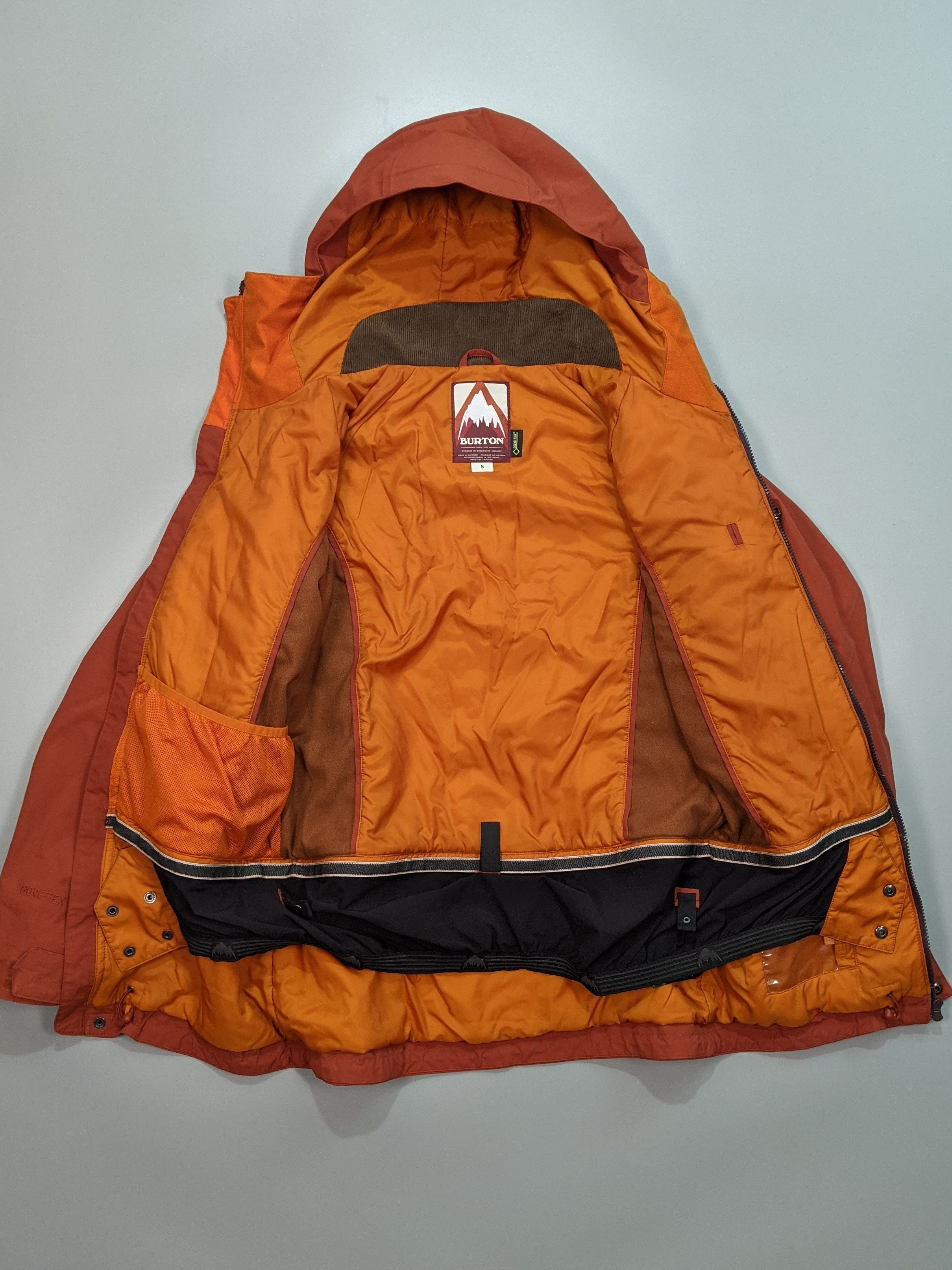 Burton × Goretex BURTON Gore-Tex Jacket Size S - Orange Waterproof Winter Size US S / EU 44-46 / 1 - 4 Thumbnail