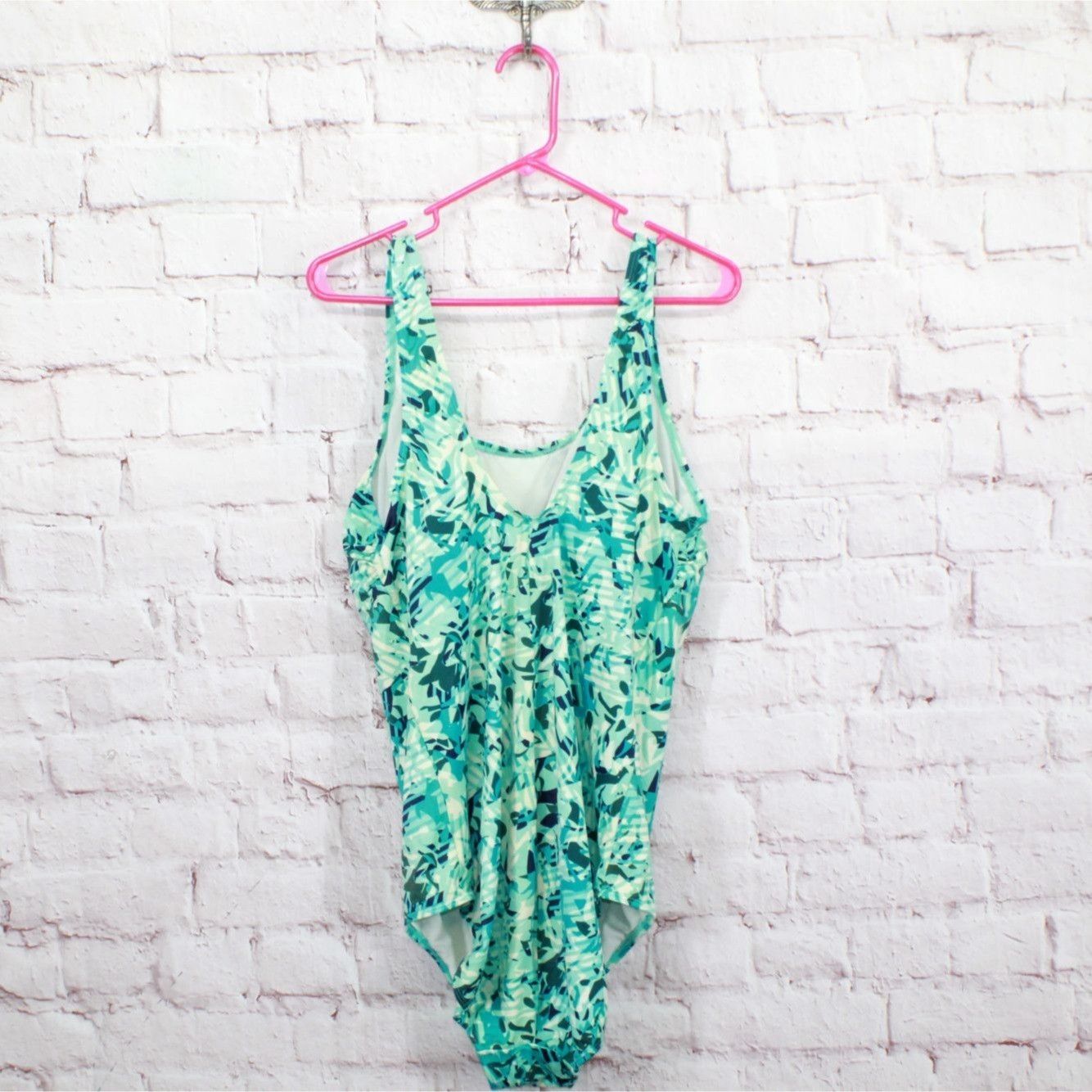 L.L. Bean × Swims LL Bean BeanSport Swimwear Scoopneck Tanksuit Print Size 20W Size 3XL / US 20-22 - 6 Thumbnail