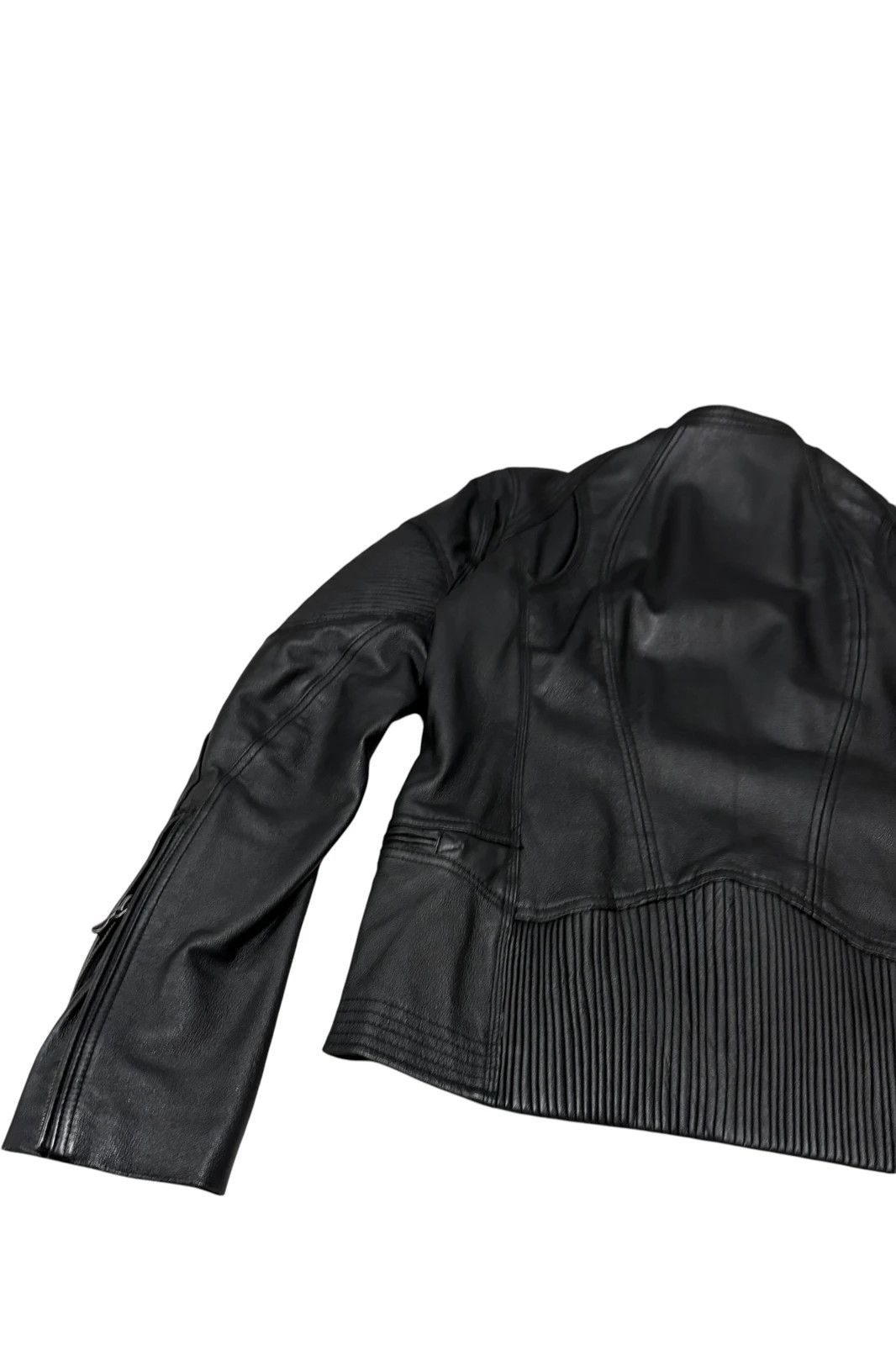 GOA Goa buffalo leather multizip biker motorcycle jacket Size US S / EU 44-46 / 1 - 6 Thumbnail