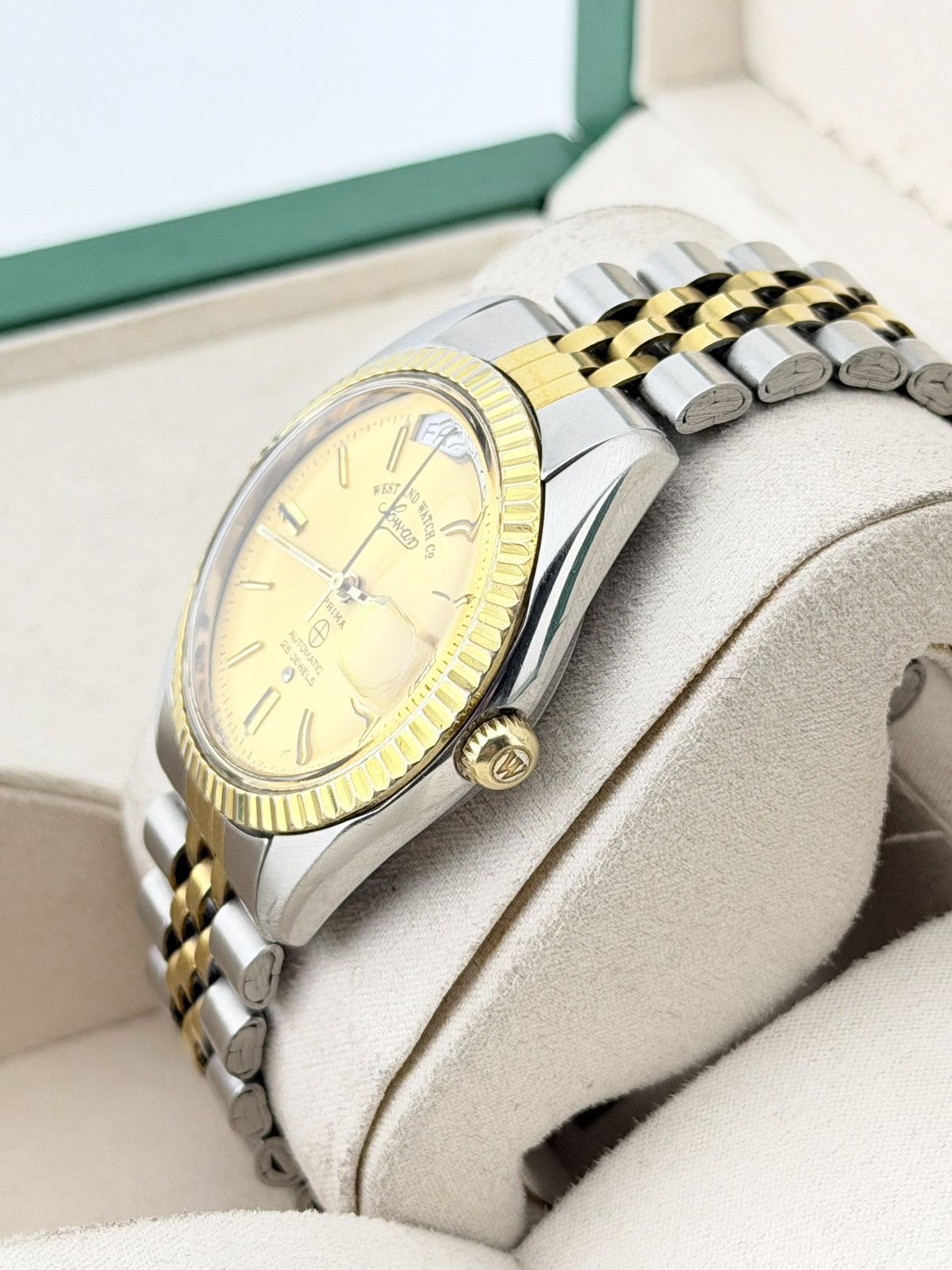 West End Watch Co. West End Watch Sowar Prima Wrist Watch Vintage Size 38 - 6 Thumbnail
