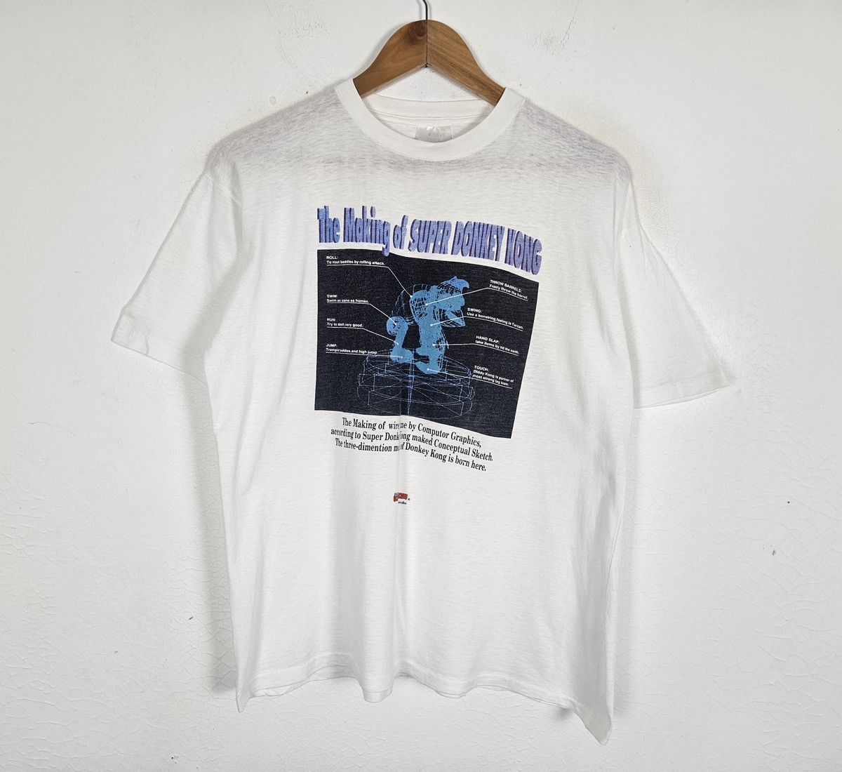 Vintage Vintage Donkey Kong Video Games Promo tee Size US L / EU 52-54 / 3 - 2 Thumbnail