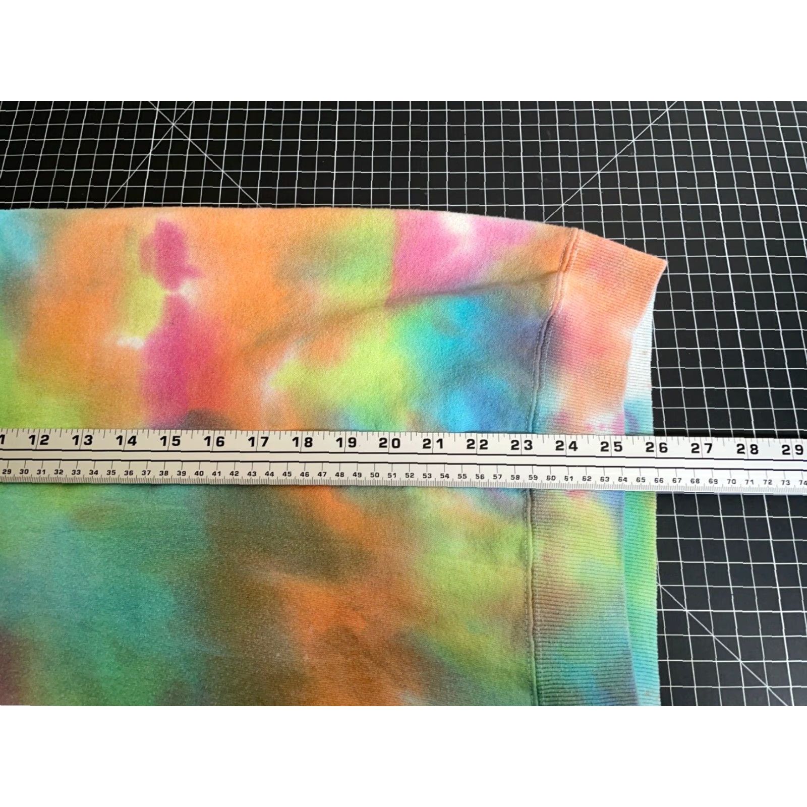 Lee VTG Lee Heavyweight Tie Dye Sweatshirt Adult Large Blue Pink Hippie USA Tag Size US L / EU 52-54 / 3 - 7 Thumbnail
