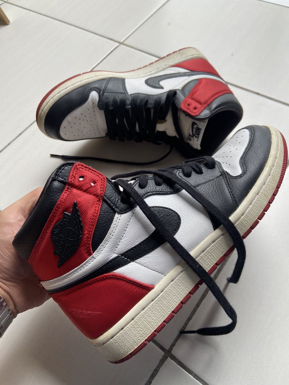 HOT Satin Black Jordan Black Toe Low Price Air Jordan Satin - Main Image