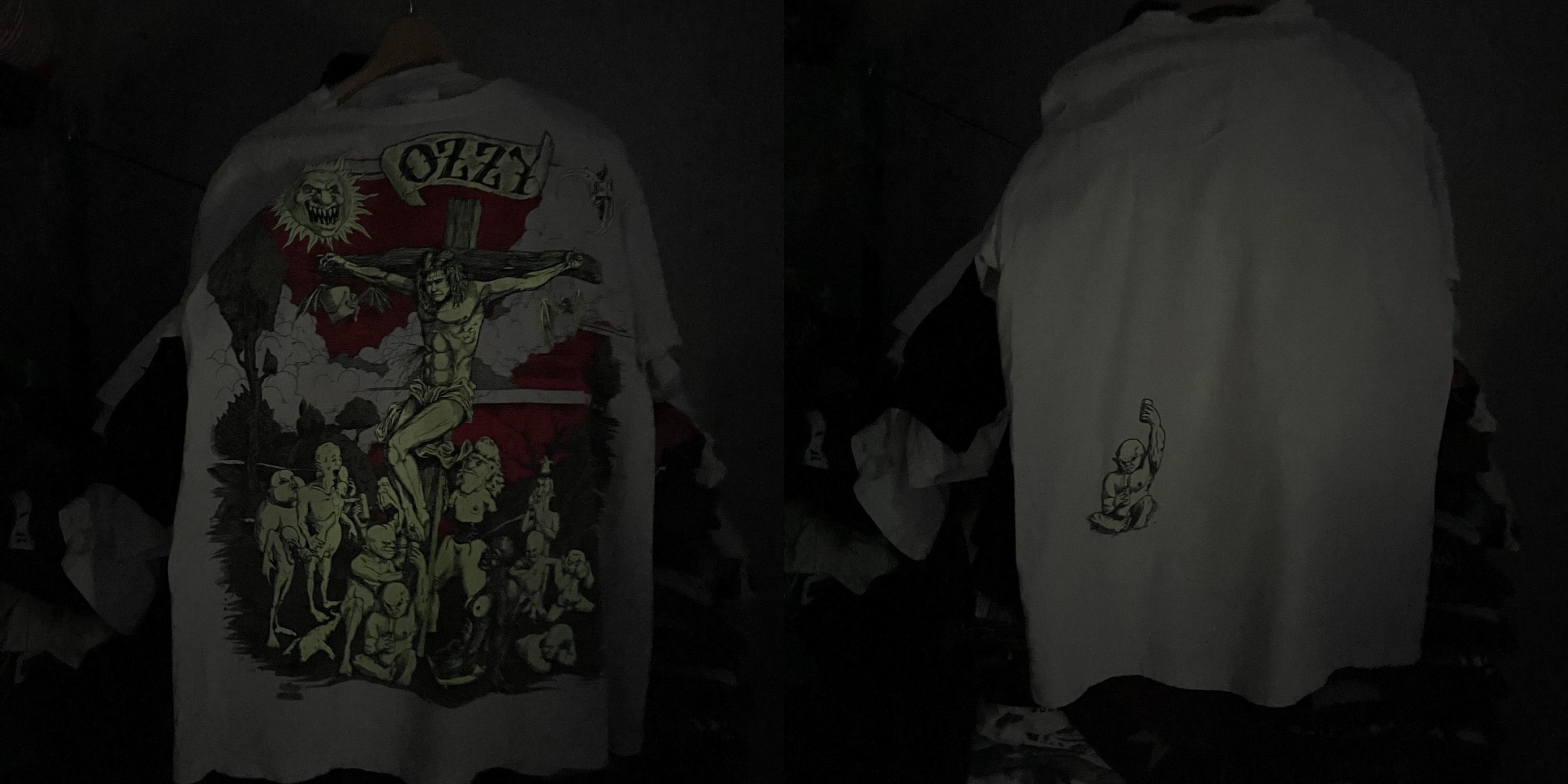 Ozzy Osbourne Vintage 90s Ozzy Osbourne Crucifixion Graphic T-Shirt Size US L / EU 52-54 / 3 - 13 Thumbnail