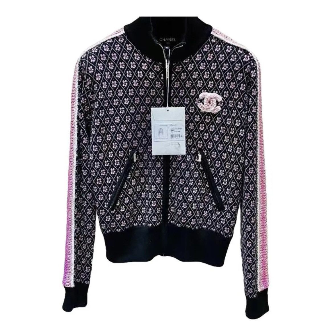 Chanel Chanel Silk Cardigan Coat Size XXS / US 00 / IT 34 - 1 Thumbnail
