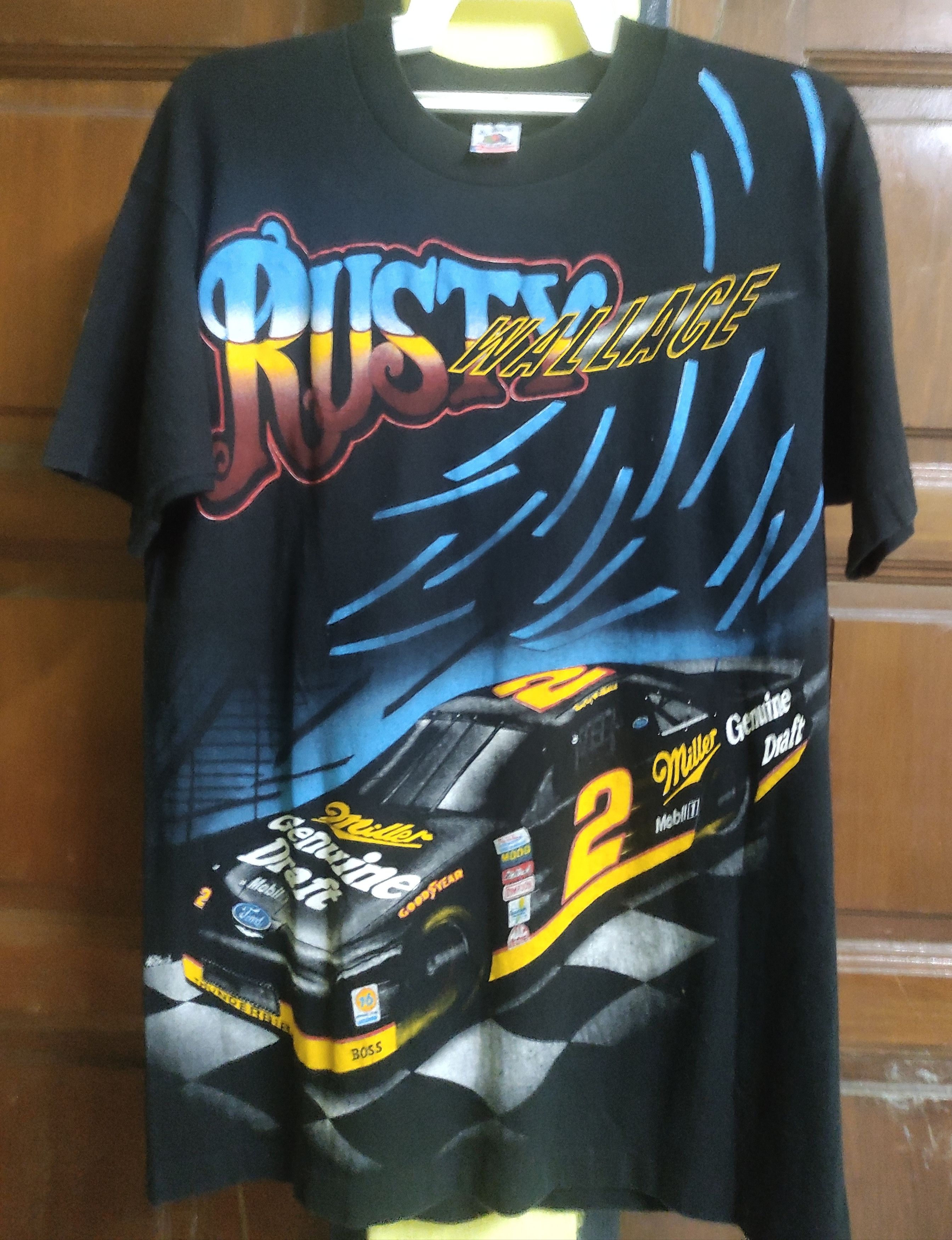 Fruit Of The Loom Vintage90 NASCAR RUSTY WALLACE Size US M / EU 48-50 / 2 - 1 Thumbnail