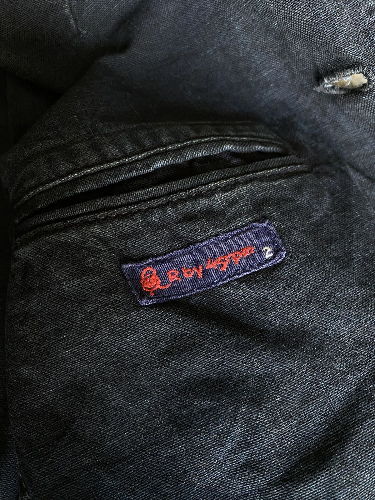 45rpm × Japanese Brand × Vintage 45Rpm indigo Denim Chore Jacket Size US M / EU 48-50 / 2 - 5 Thumbnail