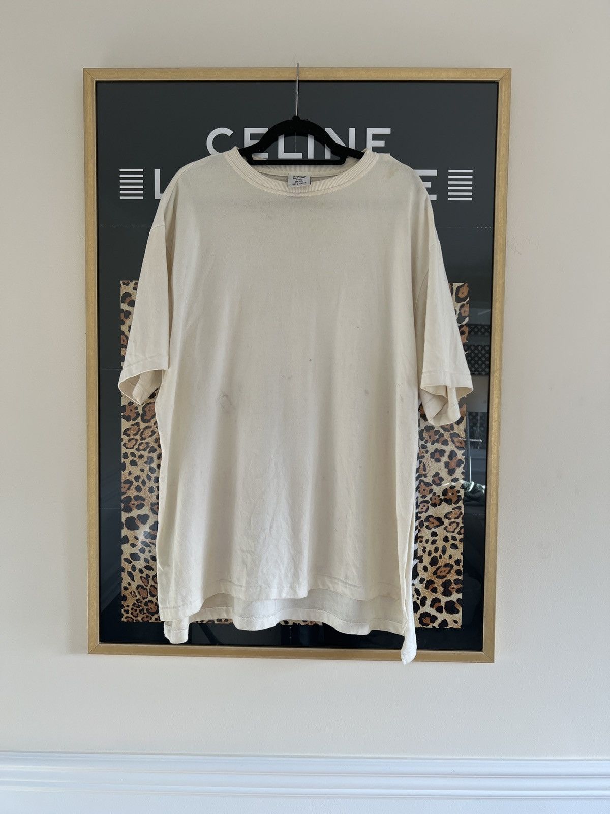 Vetements Vestments Printemps - Ete 2015 Paris Side Slit Hem Tee Size US M / EU 48-50 / 2 - 3 Thumbnail