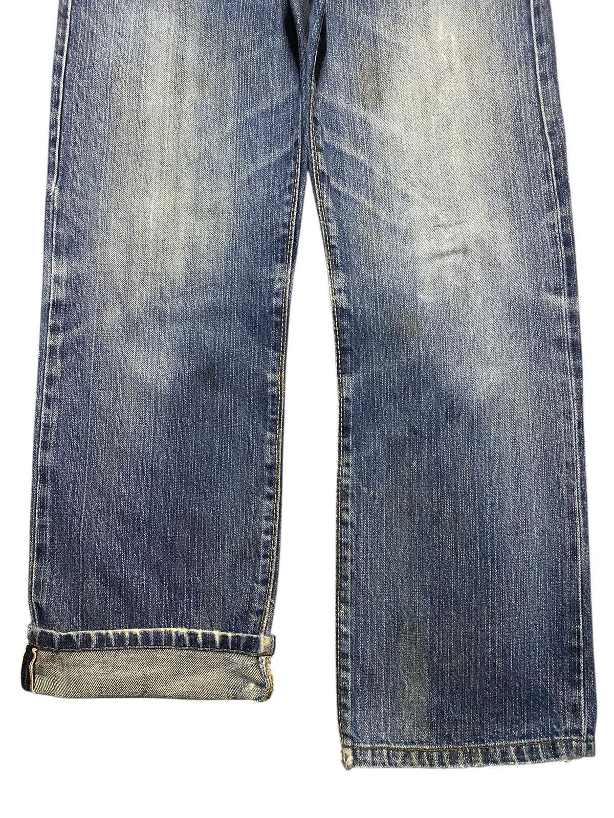 Junya Watanabe Vintage Japanese Brand Edwin 505 zxx Selvedge Distressed Size US 30 / EU 46 - 5 Thumbnail