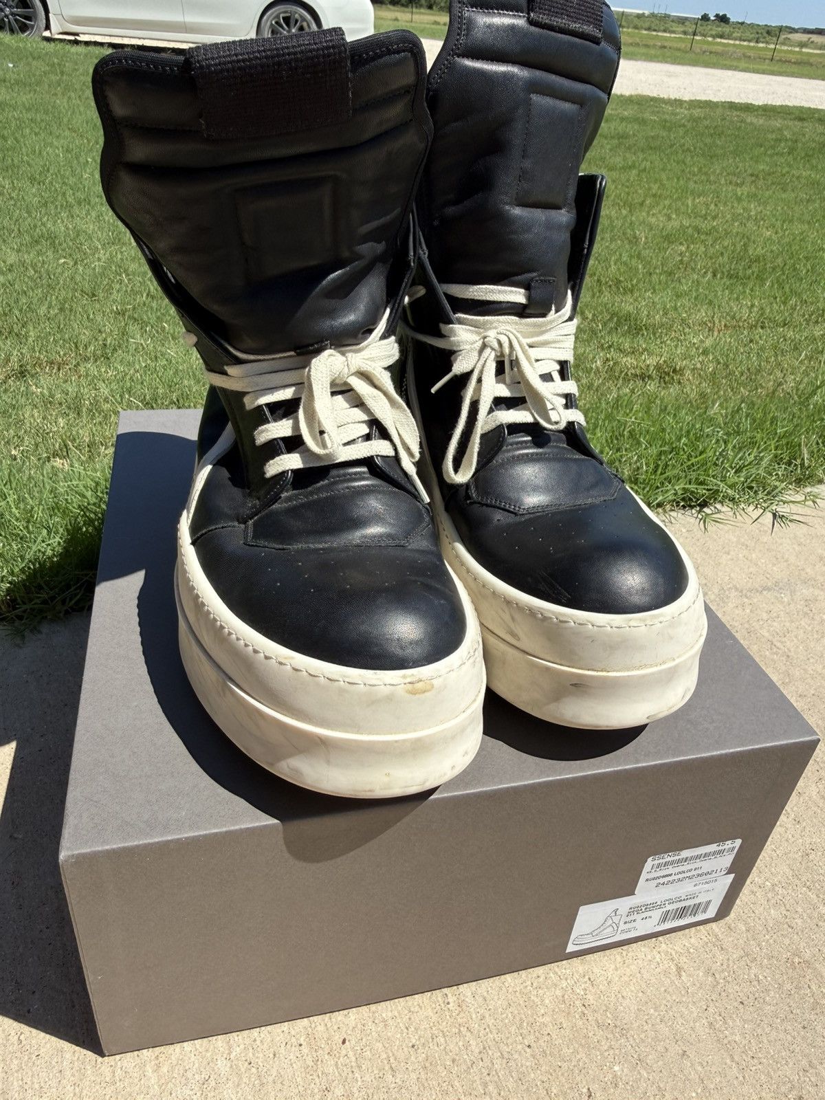 Rick Owens Mega Bumper Geobasket | Grailed