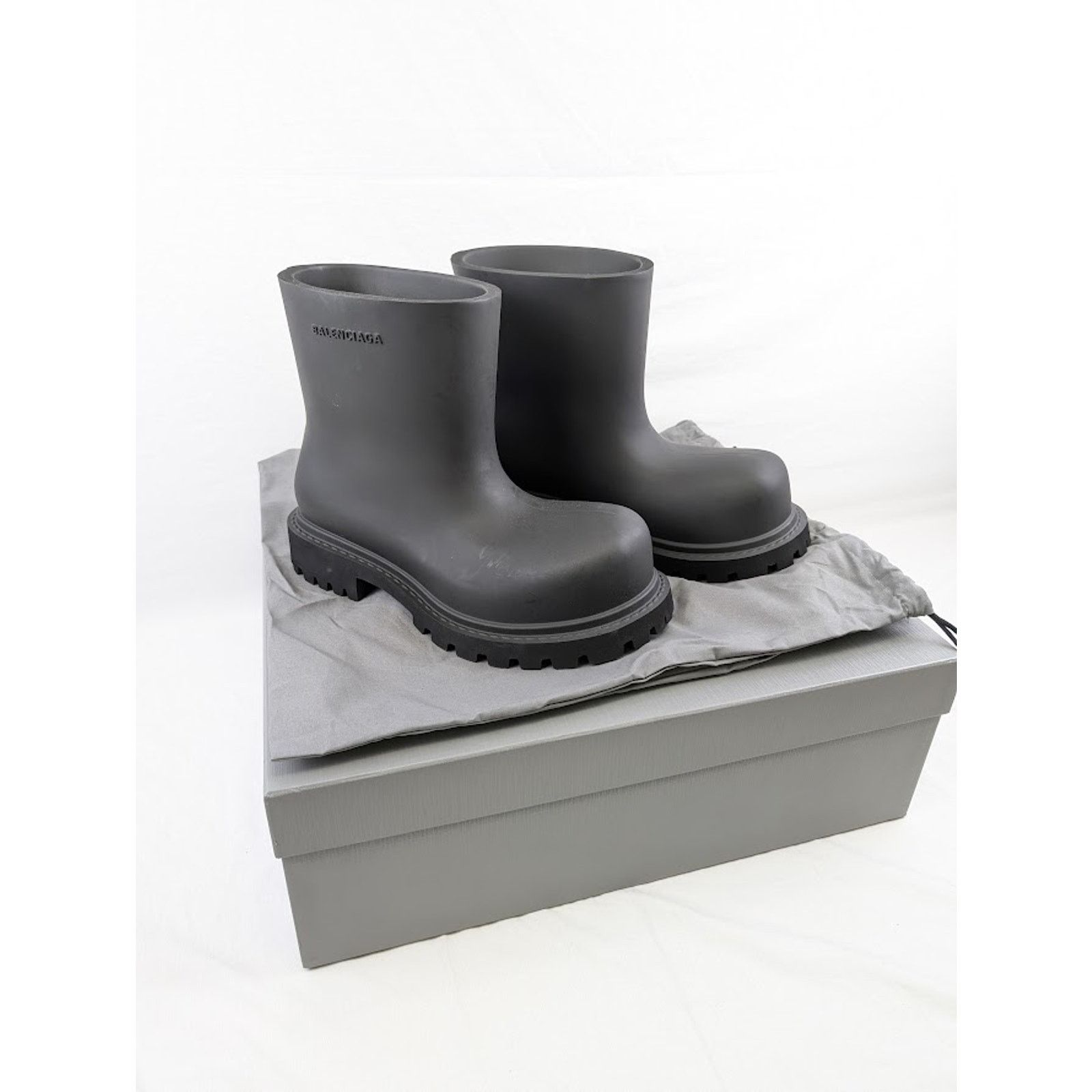 Balenciaga o1rshd1 Full Eva Steroid Bootie in Black Size US 9 / EU 42 - 20 Thumbnail