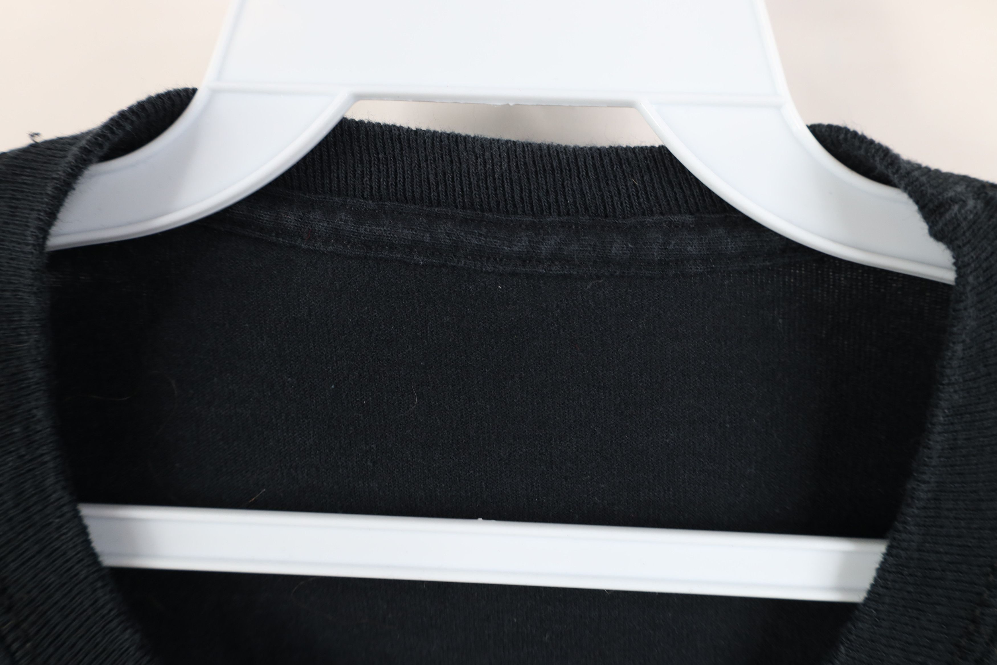Vintage Vintage 90s Y2K Streetwear Cotton Long Sleeve T-Shirt Black Size US L / EU 52-54 / 3 - 6 Thumbnail