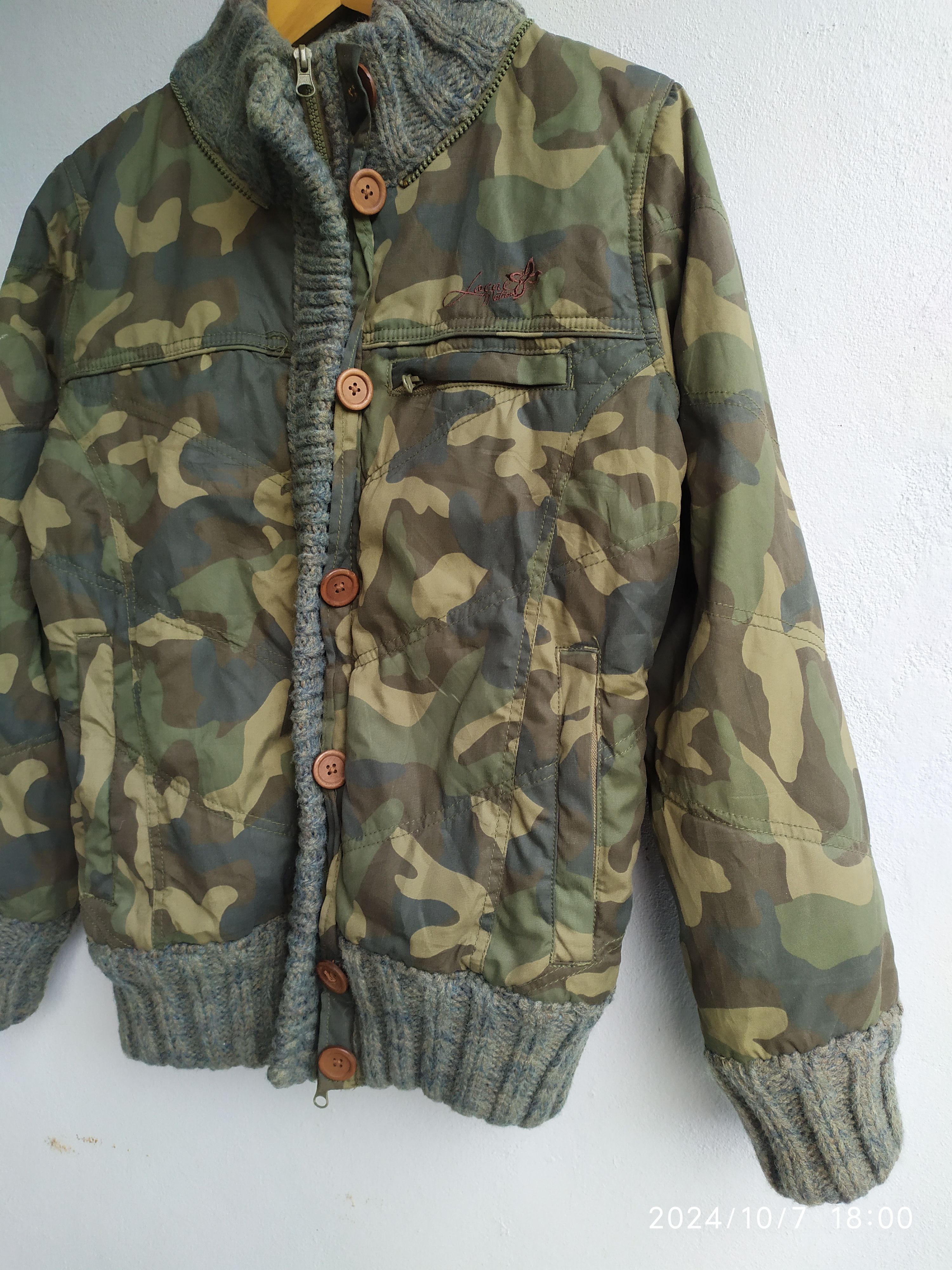 If Six Was Nine × Japanese Brand × Vintage Vintage Local Motion Hawaii camo Jacket Size US M / EU 48-50 / 2 - 4 Thumbnail