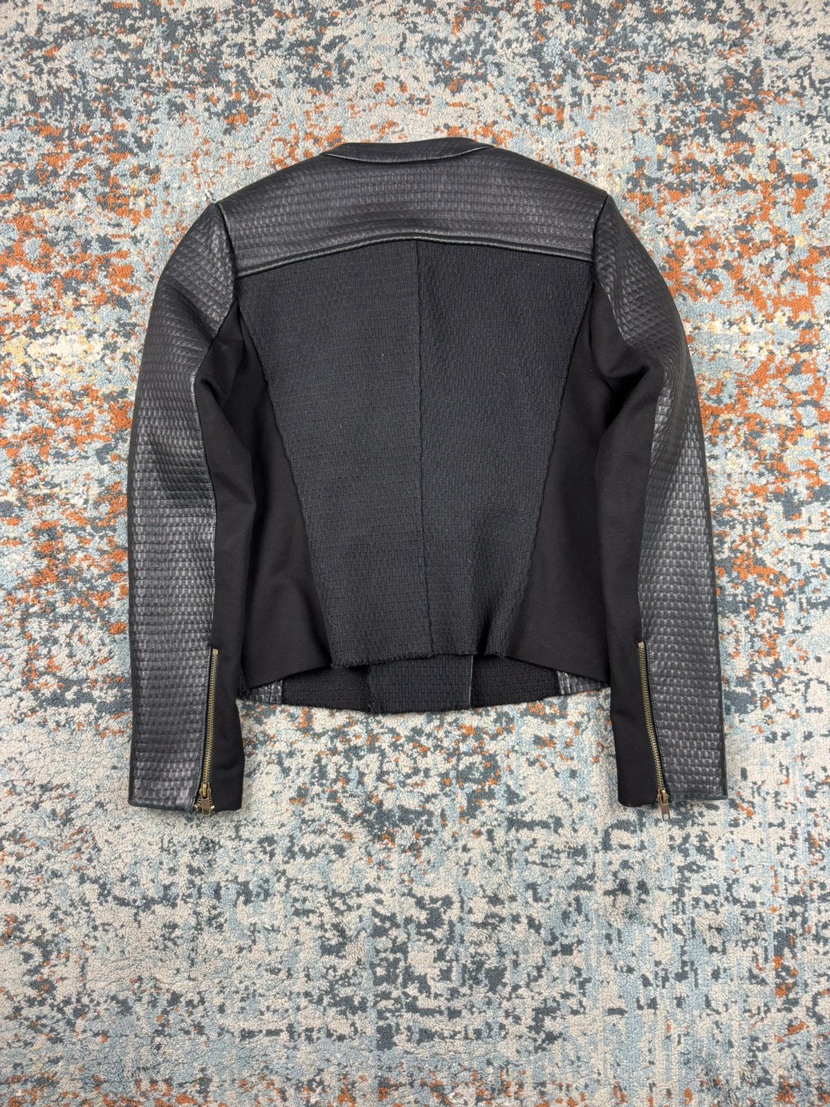 Japanese Brand × Paige Vintage Y2K Paige crazy lambskin biker real leather jacket Size M / US 6-8 / IT 42-44 - 2 Thumbnail