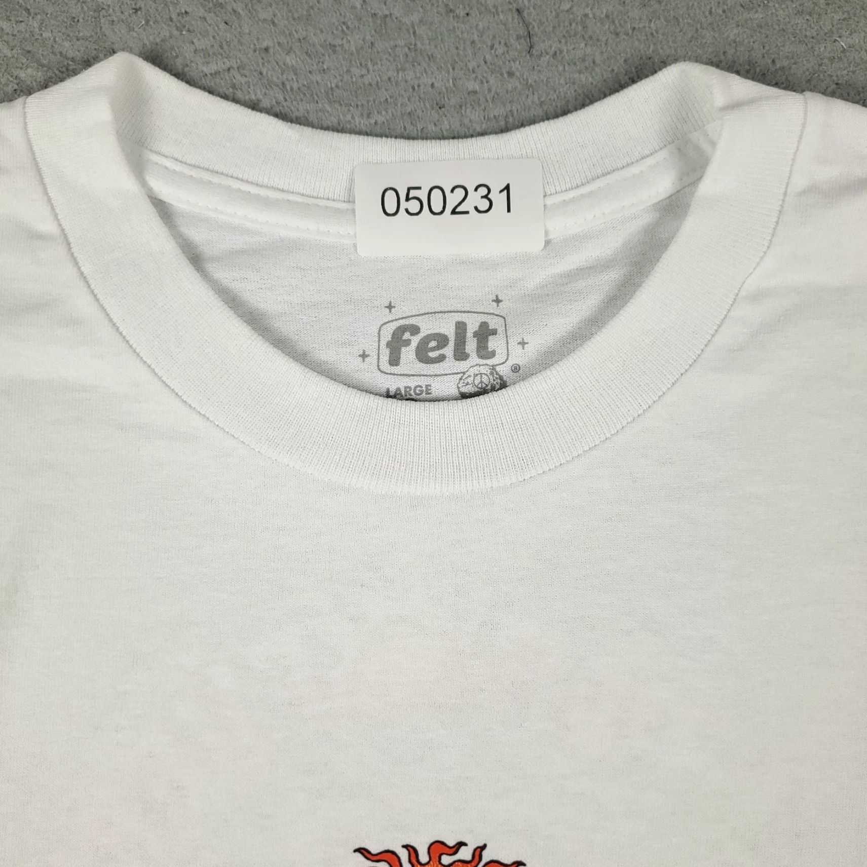 FELT VINTAGE For Every Living Thing Men's T-Shirt Large White Logo Graphic Casual All Seasons Size US L / EU 52-54 / 3 - 3 Thumbnail