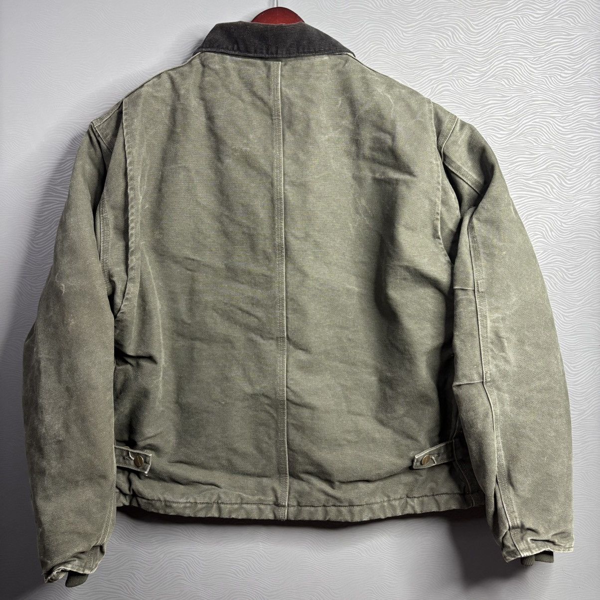 Carhartt × Vintage Carhartt Arctic Jacket Men’s Large J22 MOS Green Quilted Size US L / EU 52-54 / 3 - 3 Thumbnail
