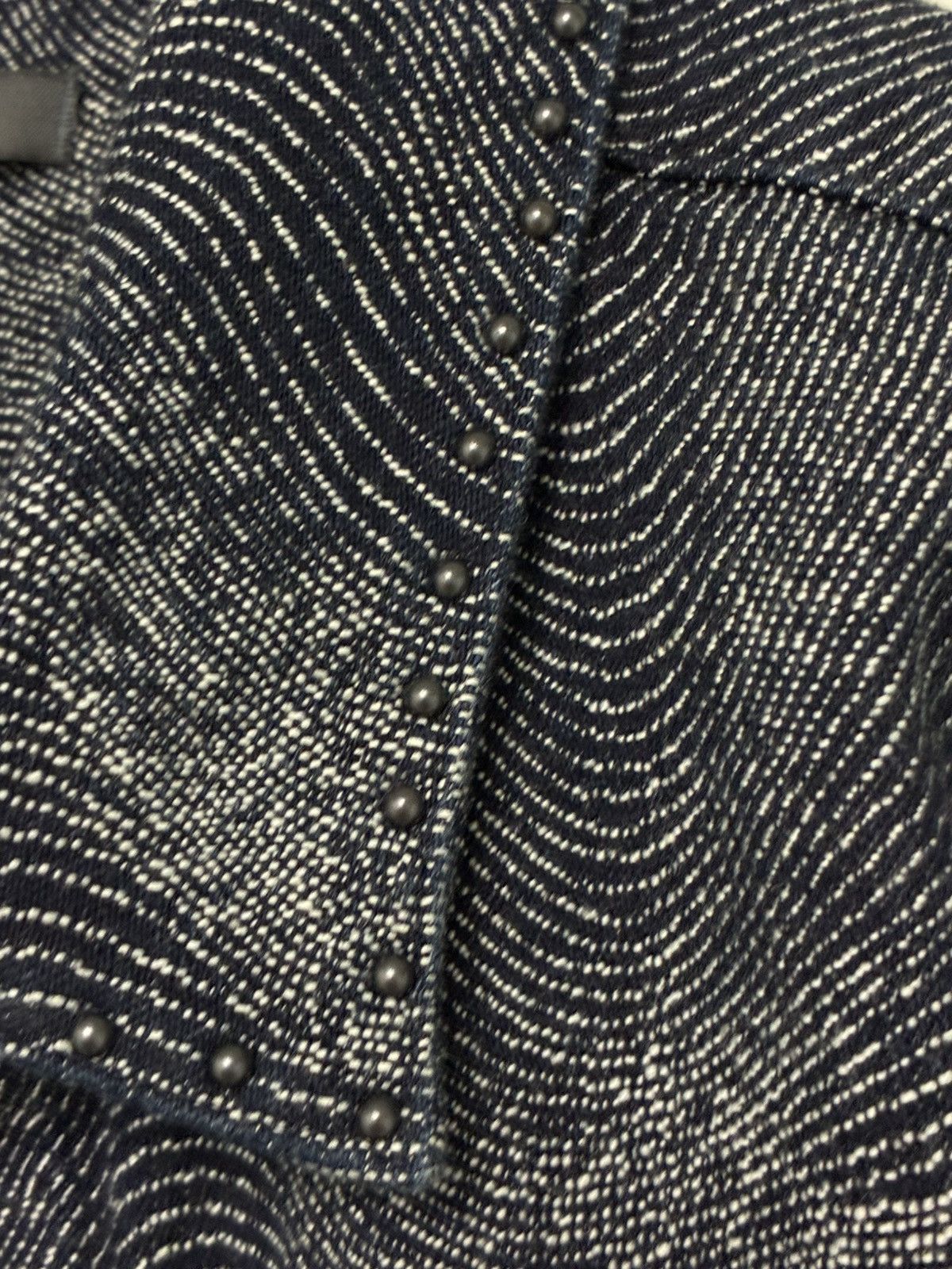 John Varvatos studded Japanese denim Jase Shirt small Size US S / EU 44-46 / 1 - 14 Thumbnail