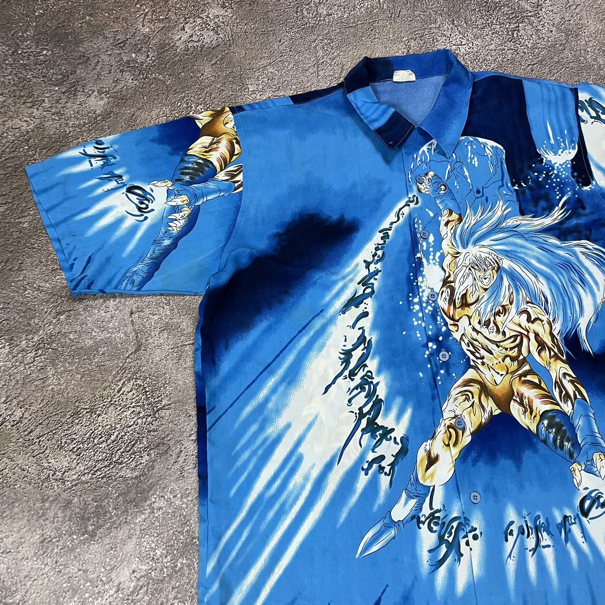 Vintage Vintage Y2K Dragon Graphic Tee All Over Print Sun Faded XL Size US XL / EU 56 / 4 - 3 Thumbnail