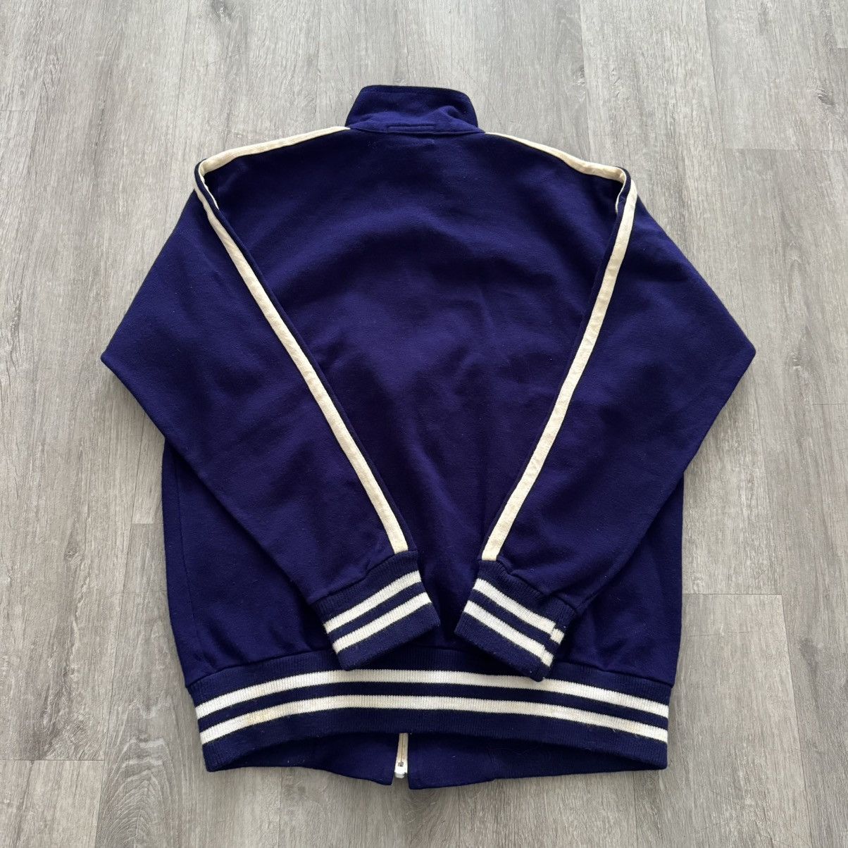 Vintage True Vintage Jacket Medium Blue 60s 70s Zip Up Japan Korea Size US M / EU 48-50 / 2 - 2 Thumbnail
