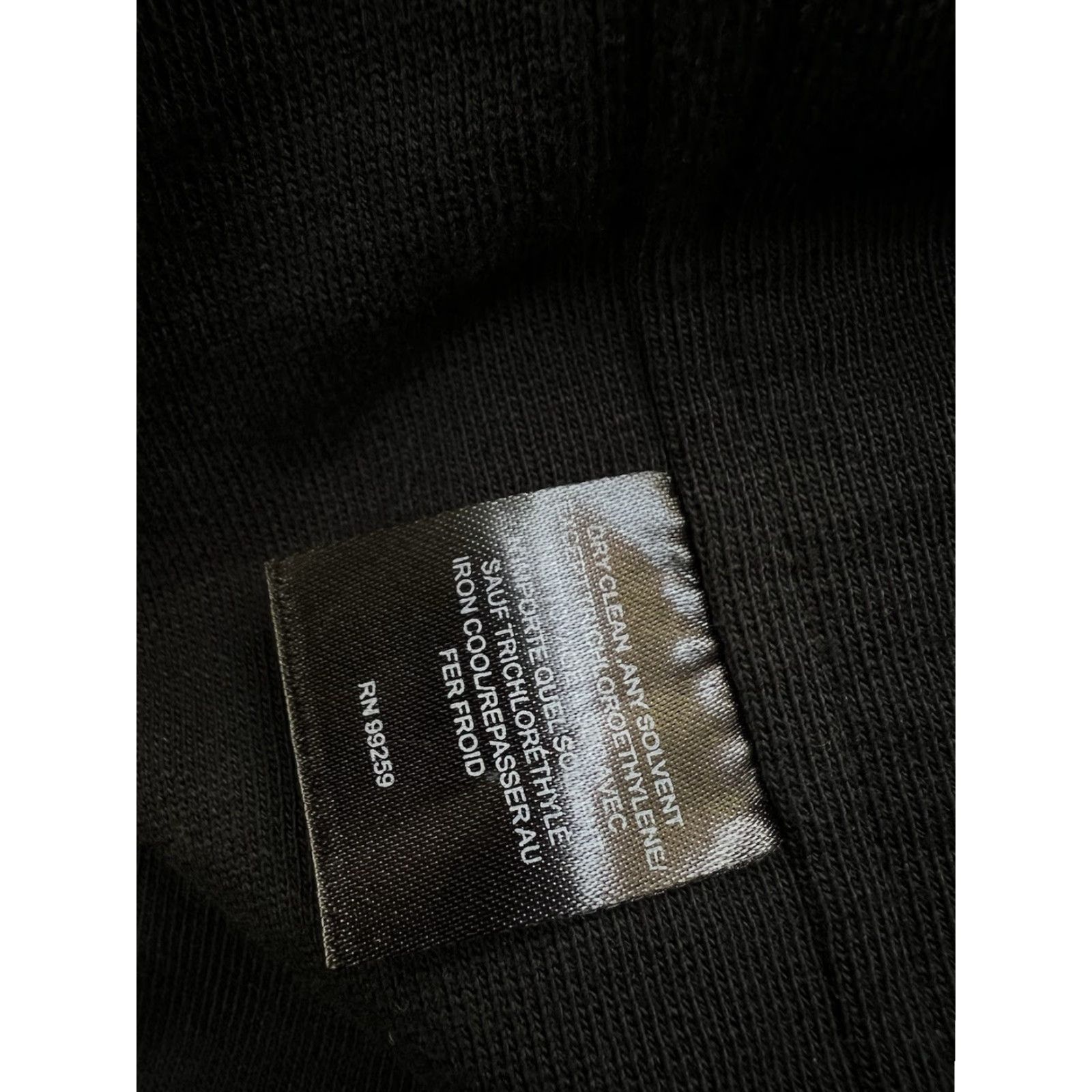 Vera Wang Vera Wang Collection Hoodie Women’s XS Black Floral Print Zip Full Zip Activewear Womens Size XS / US 0-2 / IT 36-38 - 6 Thumbnail