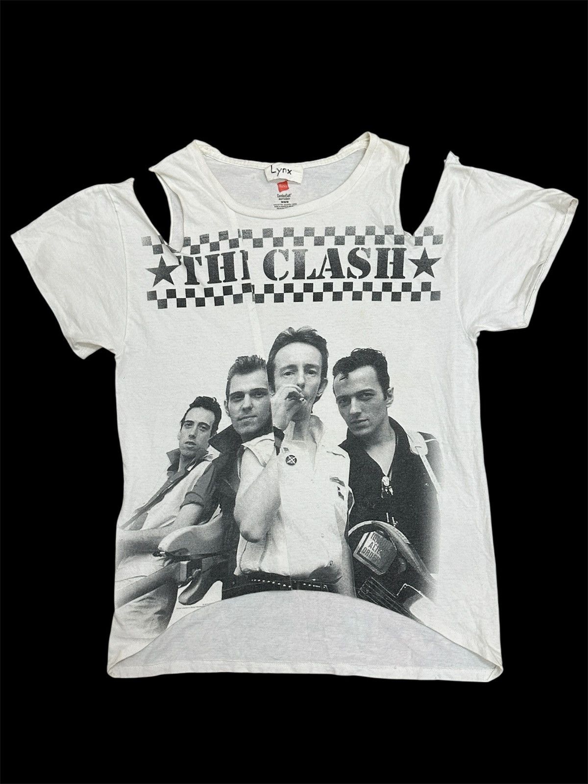 Band Tees Vintage The Clash By Lynx Distressed T Shirt Size US M / EU 48-50 / 2 - 1 Thumbnail