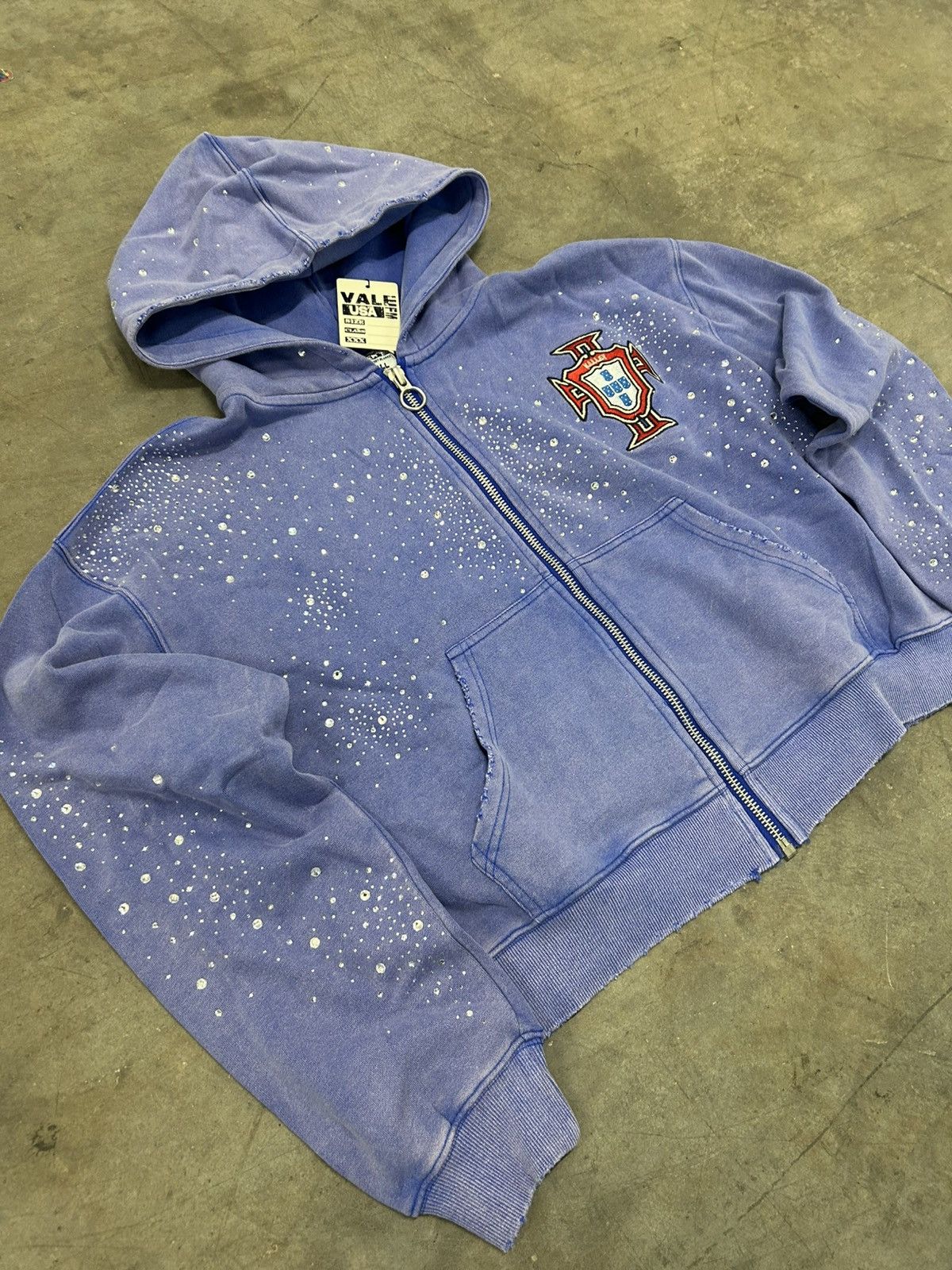 Vale Vale Forever Valley Dreams Blue Cluster Pluto Zip Up Hoodie Size US XXL / EU 58 / 5 - 2 Thumbnail