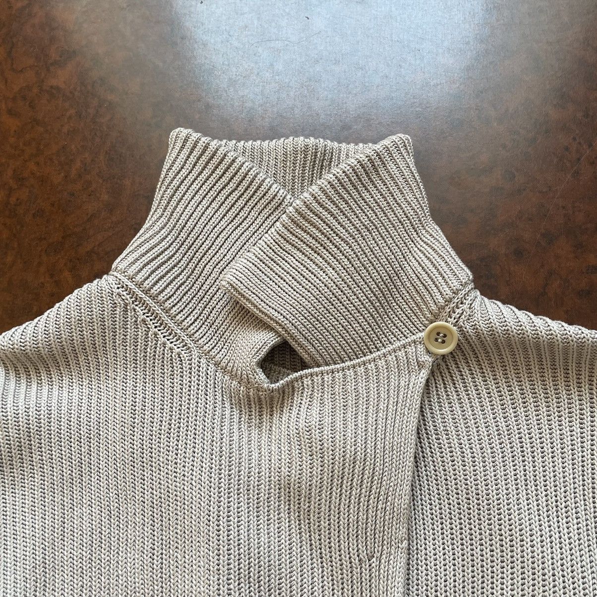 Prada Prada beige sweater 90s old cardigan aztec Navajo turtleneck Size S / US 4 / IT 40 - 9 Thumbnail