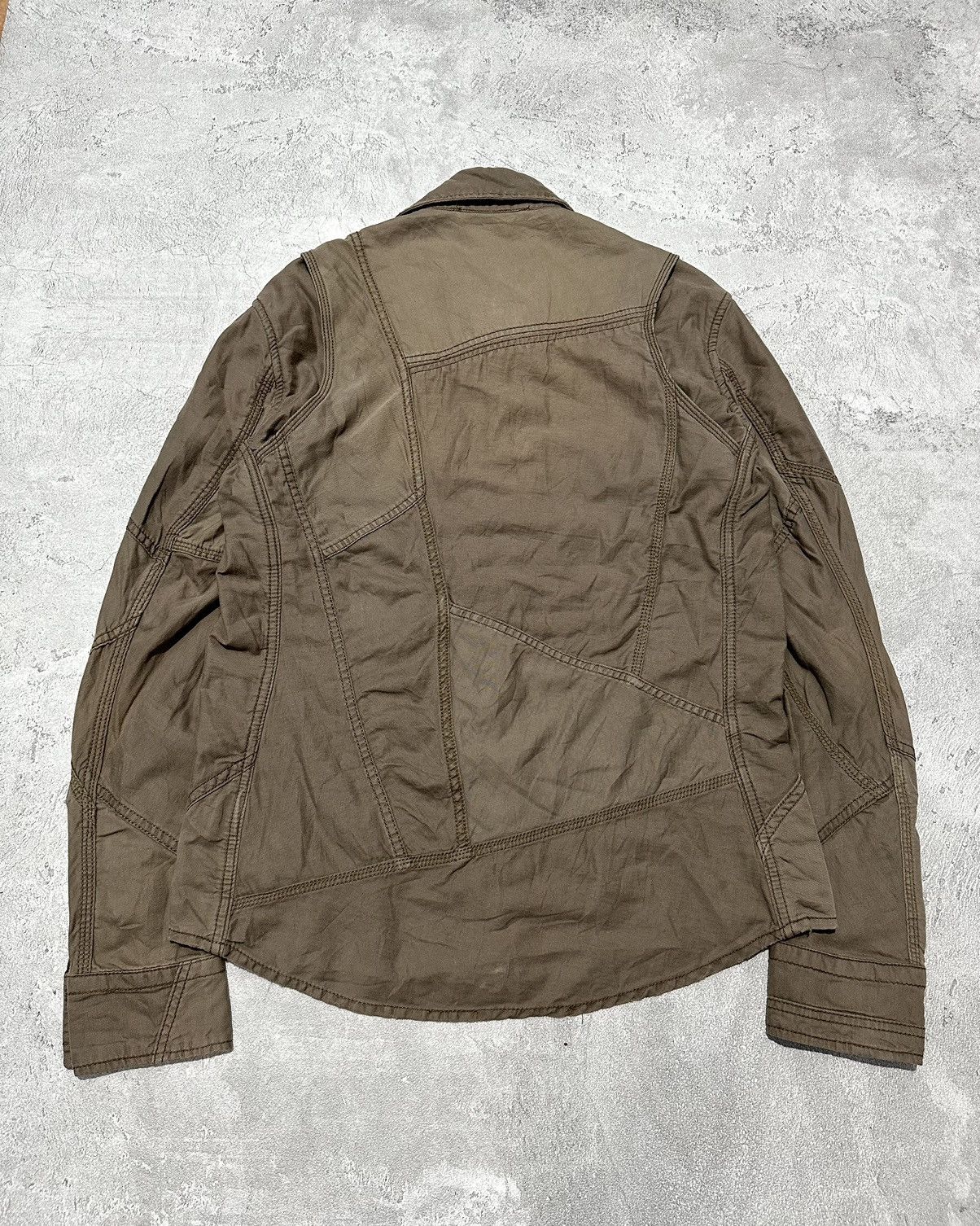 GOA G.O.A - Goa Military Button Up Shirt Size US M / EU 48-50 / 2 - 6 Thumbnail