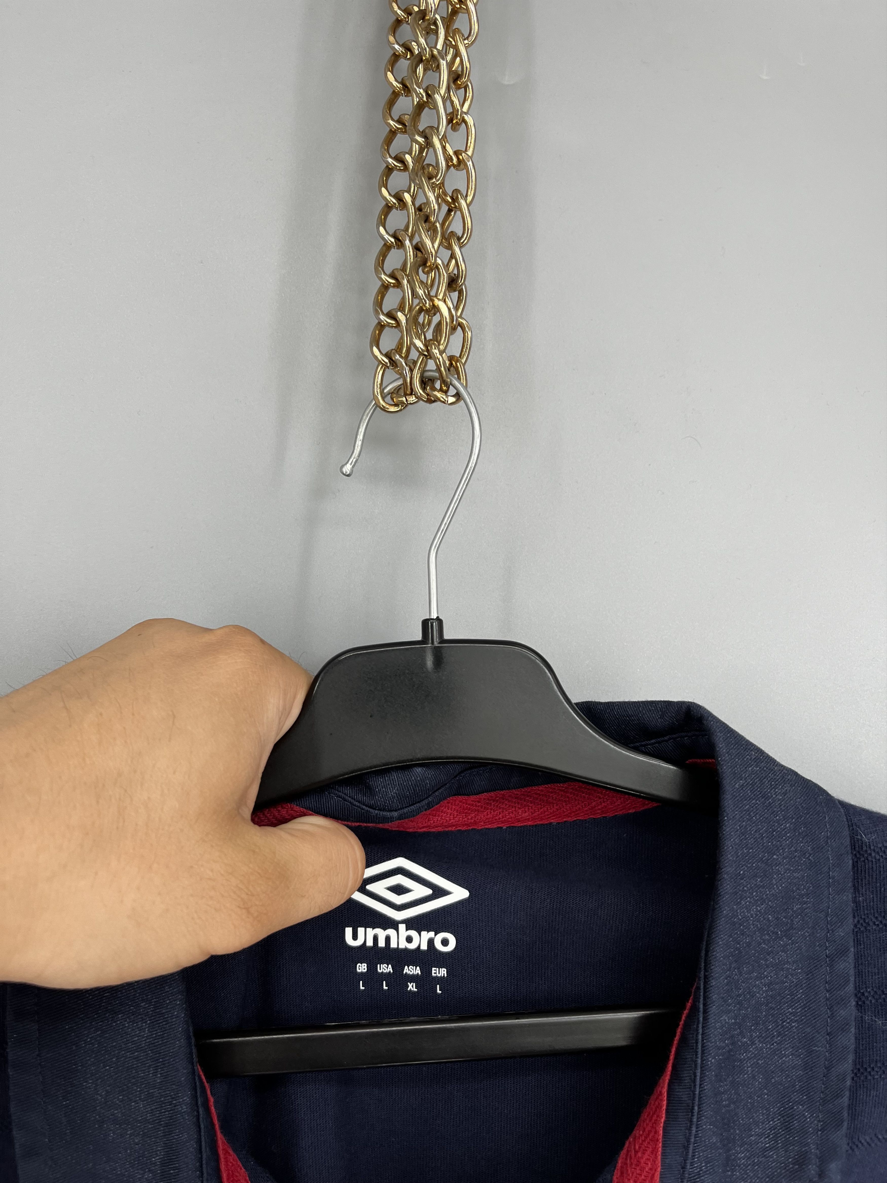Umbro Umbro England League O2 Rugby Jersey Shirt Men’s Size L Size US L / EU 52-54 / 3 - 7 Thumbnail