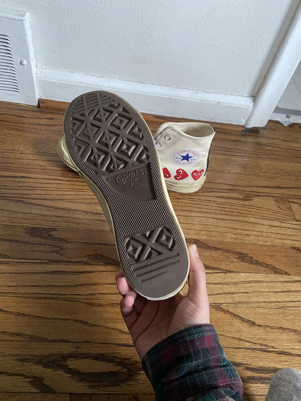 Comme des Garcons × Converse CDG Converse multi heart Size US 8 / EU 41 - 4 Thumbnail