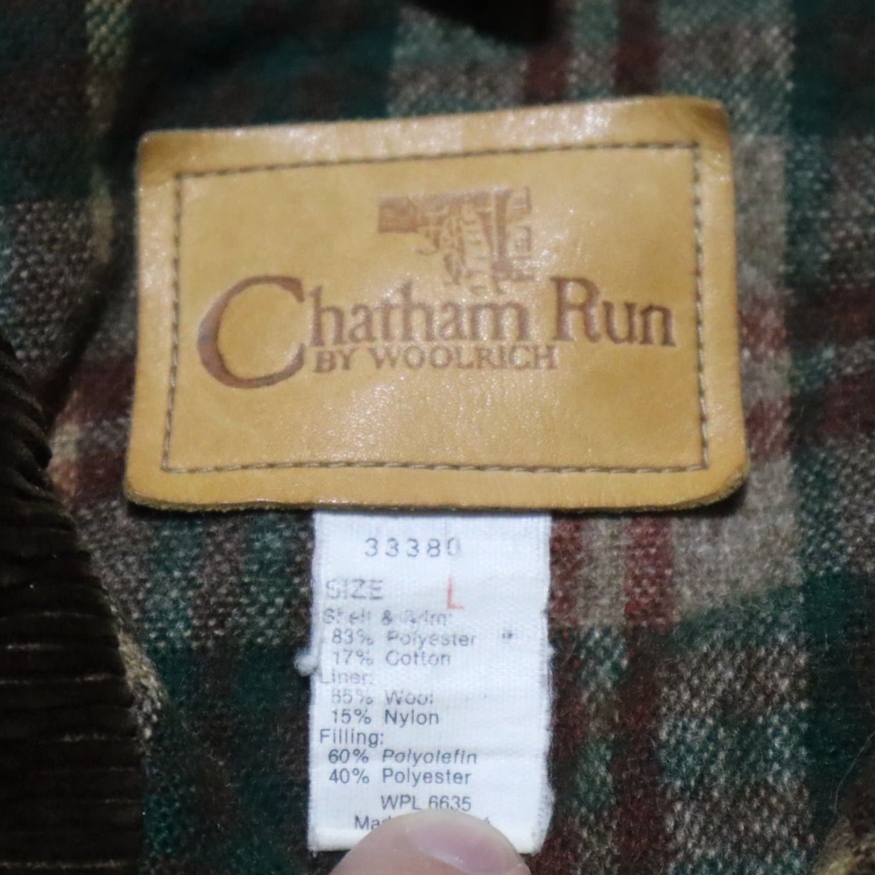 Vintage VINTAGE Woolrich Jacket Coat Chatham Run L Be ig e? Size US L / EU 52-54 / 3 - 3 Thumbnail