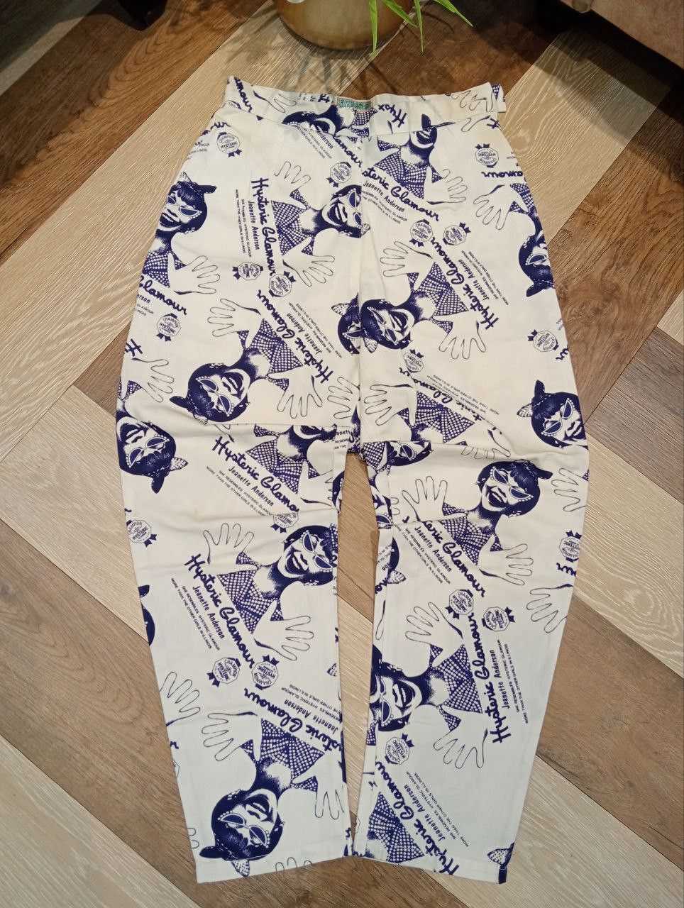 Hysteric Glamour VINTAGE 90s HYSTERIC GLAMOUR X JEANETTE ANDERSON PANTS Size 26" / US 2 / IT 38 - 2 Thumbnail