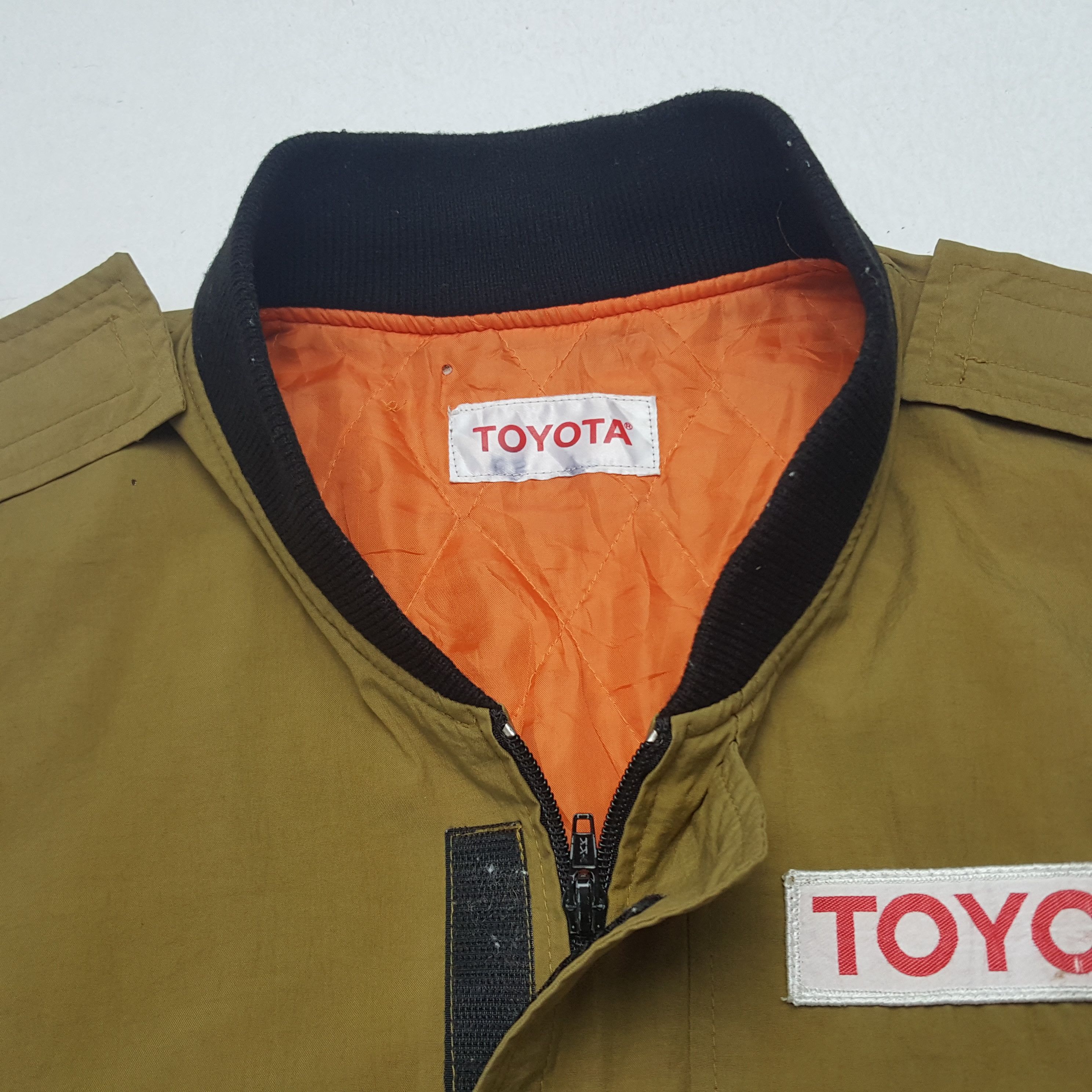 Japanese Brand × Vintage Vintage Toyota Racing Team Japanese Bombers Jacket Size US M / EU 48-50 / 2 - 6 Thumbnail