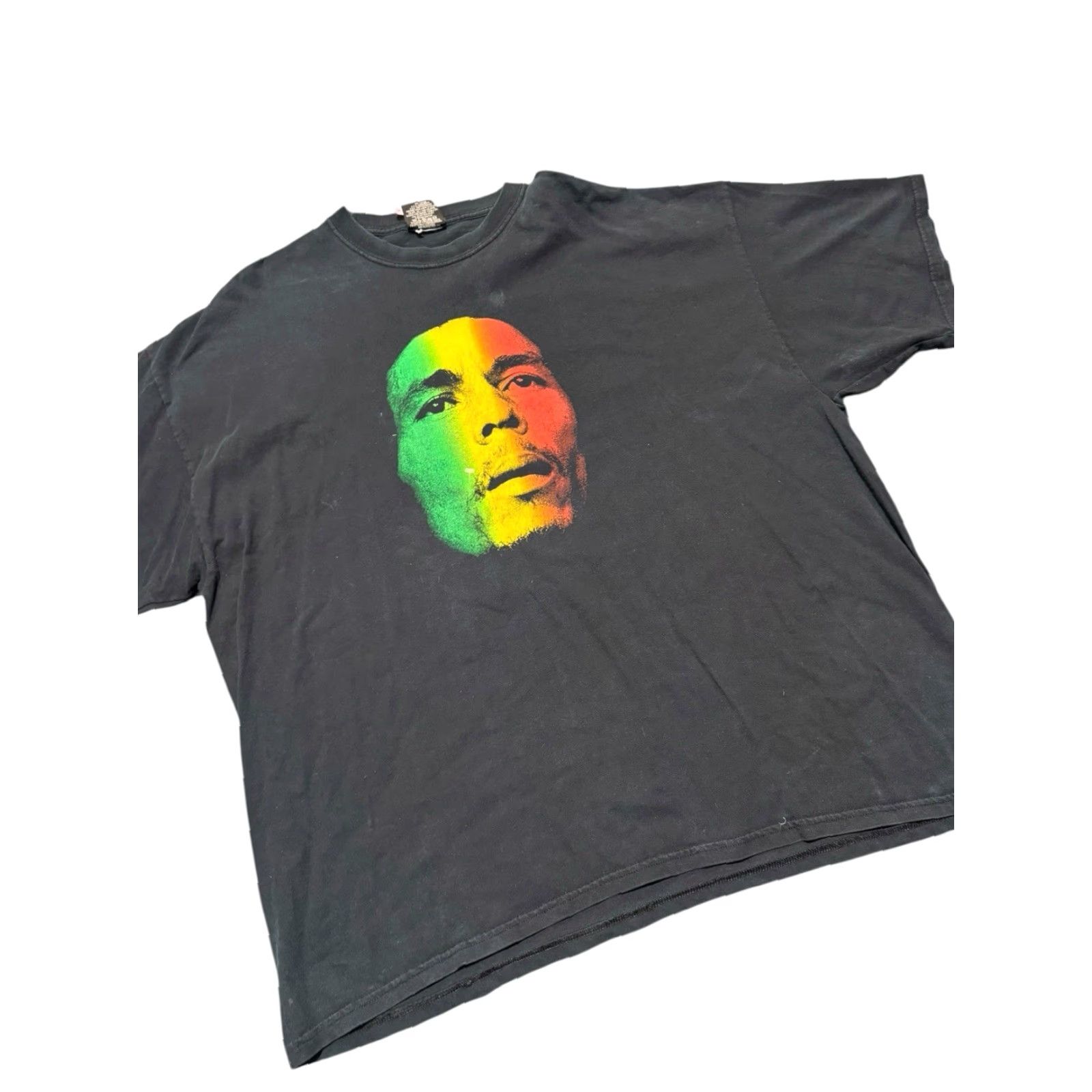 Vintage VINTAGE Zion Rootswear 1999 Bob Marley “Redemption Song” Lyrics Black T-Shirt 3XL/4XL Tee Mens Short Sleeve Crew Neck Cotton Shirt Size US XXL / EU 58 / 5 - 3 Thumbnail