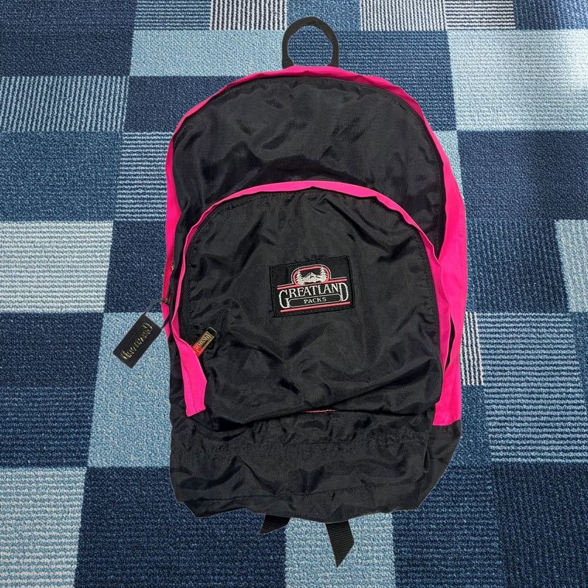 Eddie Bauer × Vintage Vintage 90s Eddie Bauer Spell Out Nylon