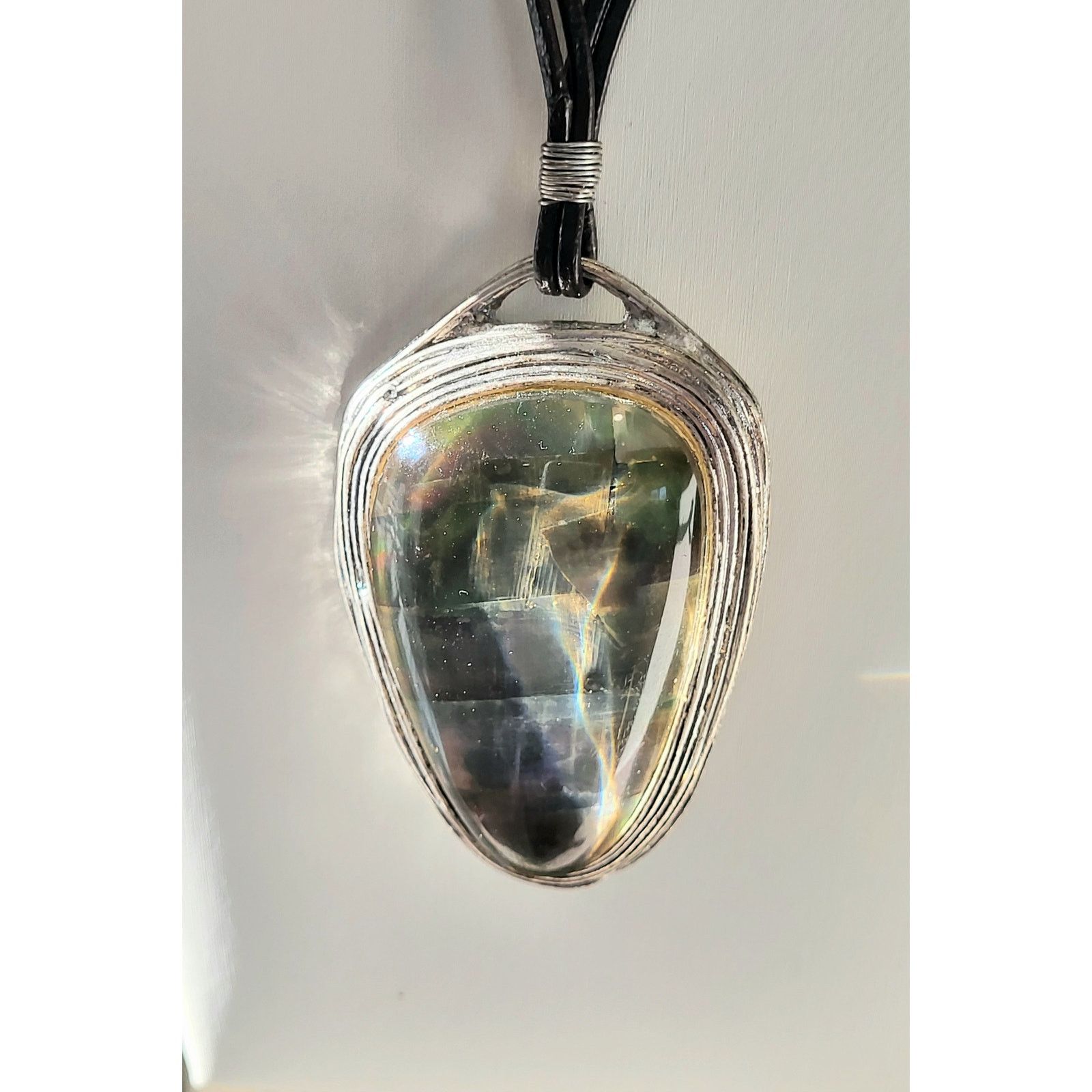 Robert Lee Morris Abalone Pendant Necklace Vintage RLM Robert Lee Morris Soho Size ONE SIZE - 6 Thumbnail