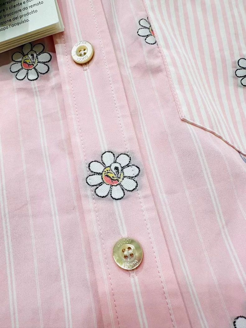Gucci Gucci24 new flower shirts 2503-Nextarrow Size XXS / US 00 / IT 34 - 4 Thumbnail