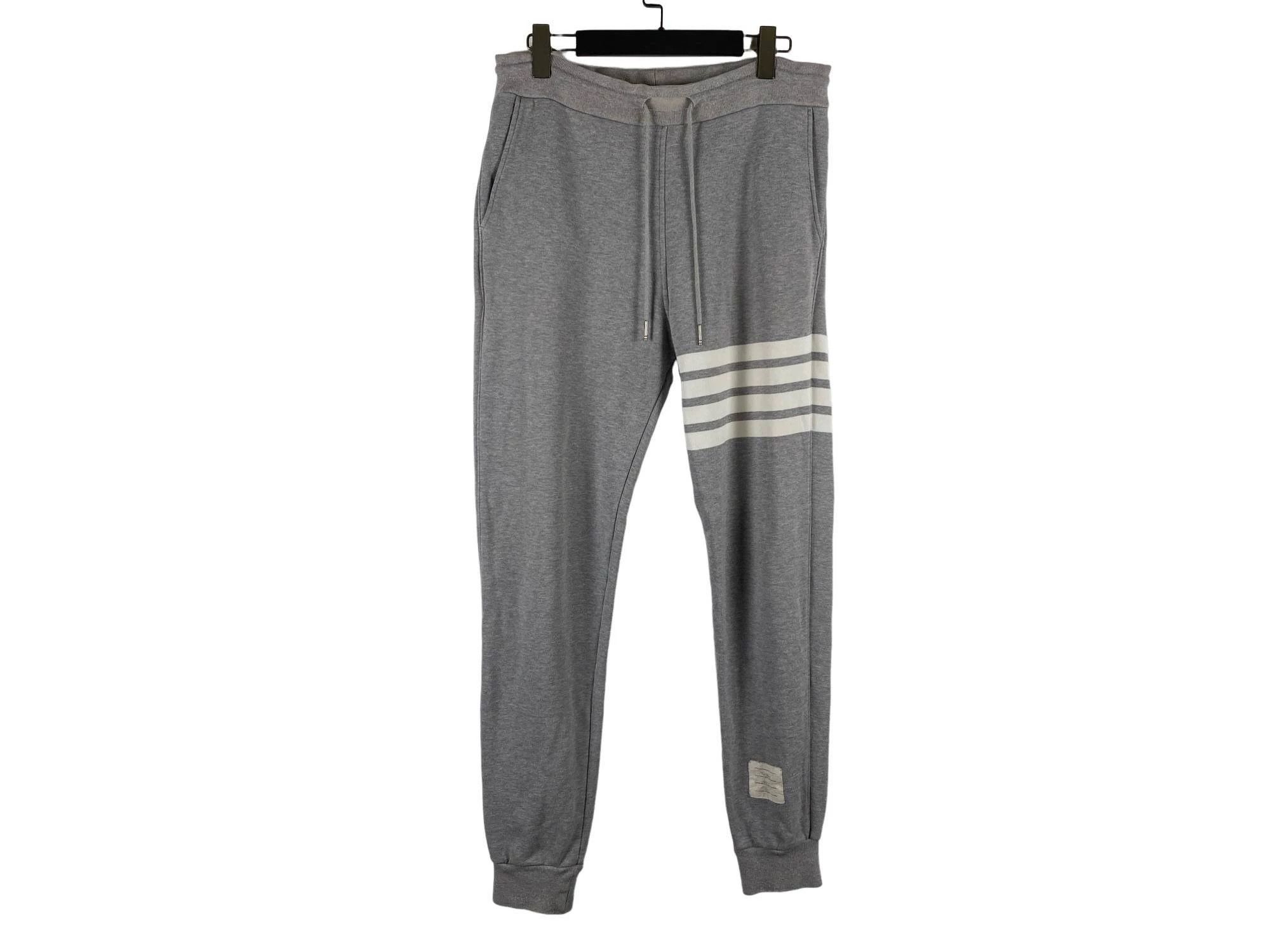 Thom Browne Thom Browne Knit Gray Sweatpants Size 2 Size US 32 / EU 48 - 1 Thumbnail