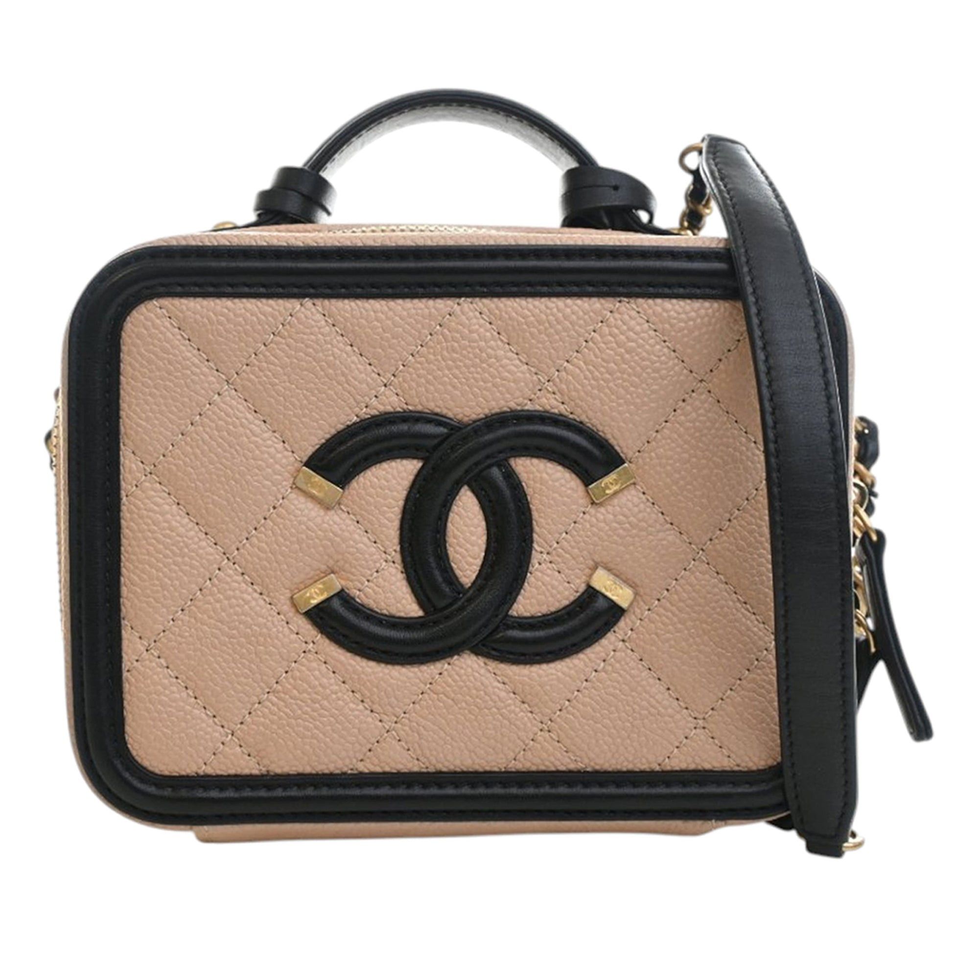 Chanel Small Caviar CC Filigree Vanity Case Size ONE SIZE - 1 Thumbnail