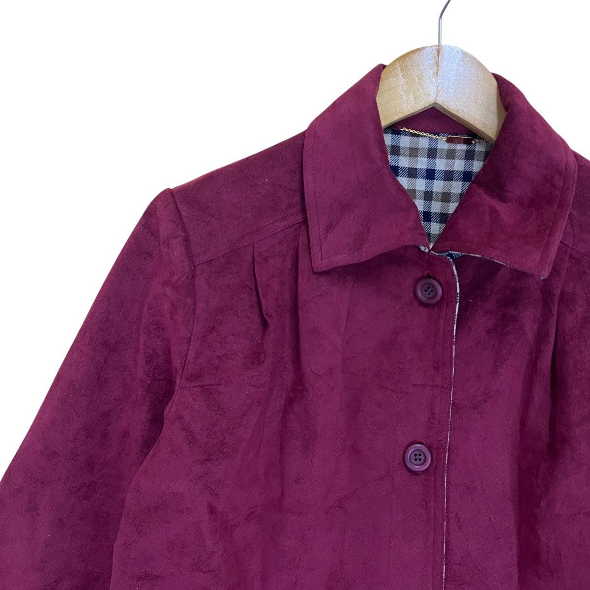 Leather Vestire Pret A Porter Suede Leather Coat Jacket Size US M / EU 48-50 / 2 - 6 Thumbnail