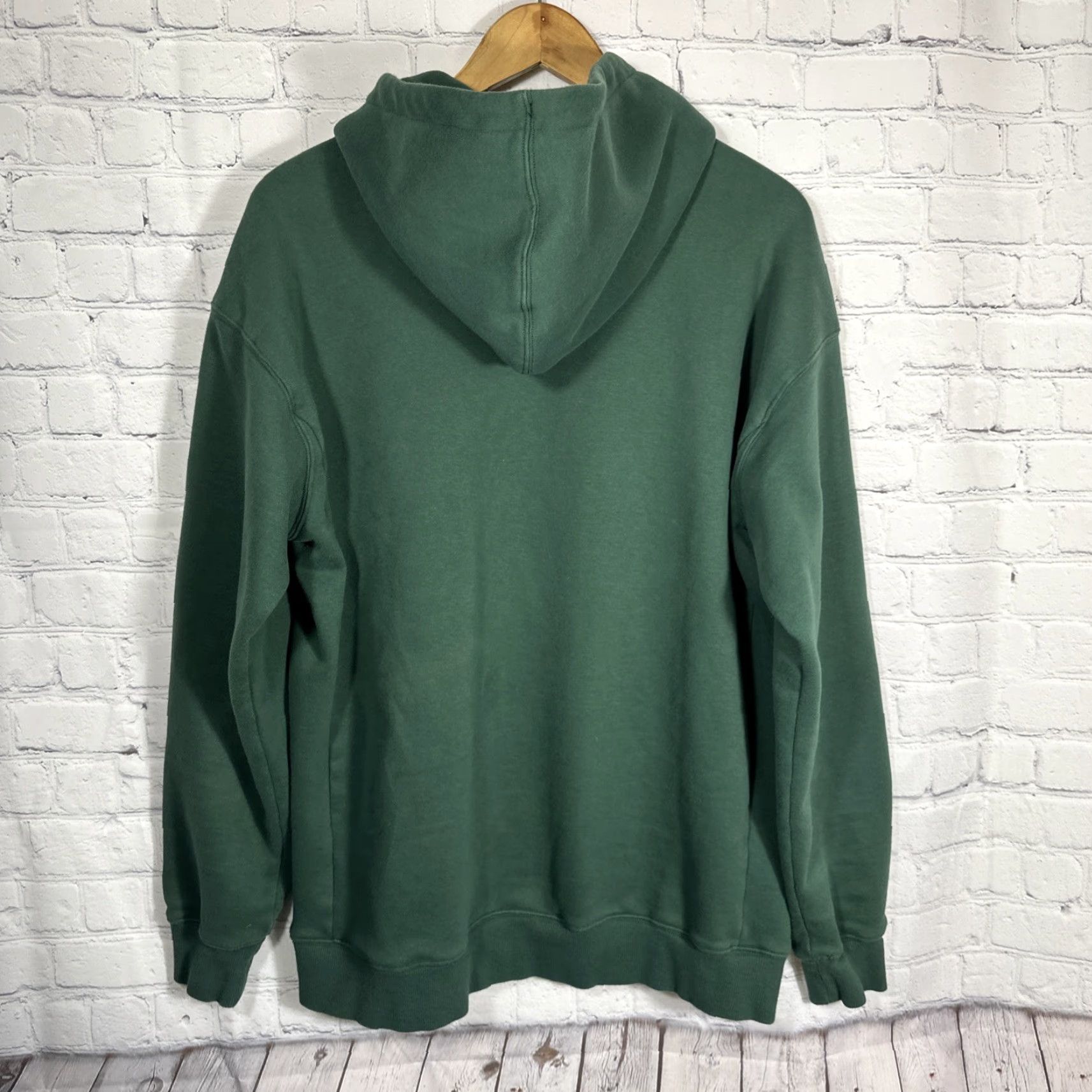 Vintage Green Bay Packers Hoodie Embroidered Mens Large Green Pullover NFL Sweatshirt Size US L / EU 52-54 / 3 - 6 Thumbnail