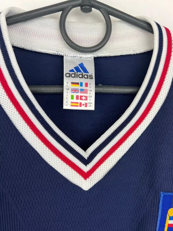 Vintage Vintage Yugoslavia 1998 - 2000 Home #7 Đorđević FOOTBALL Size US L / EU 52-54 / 3 - 2 Thumbnail