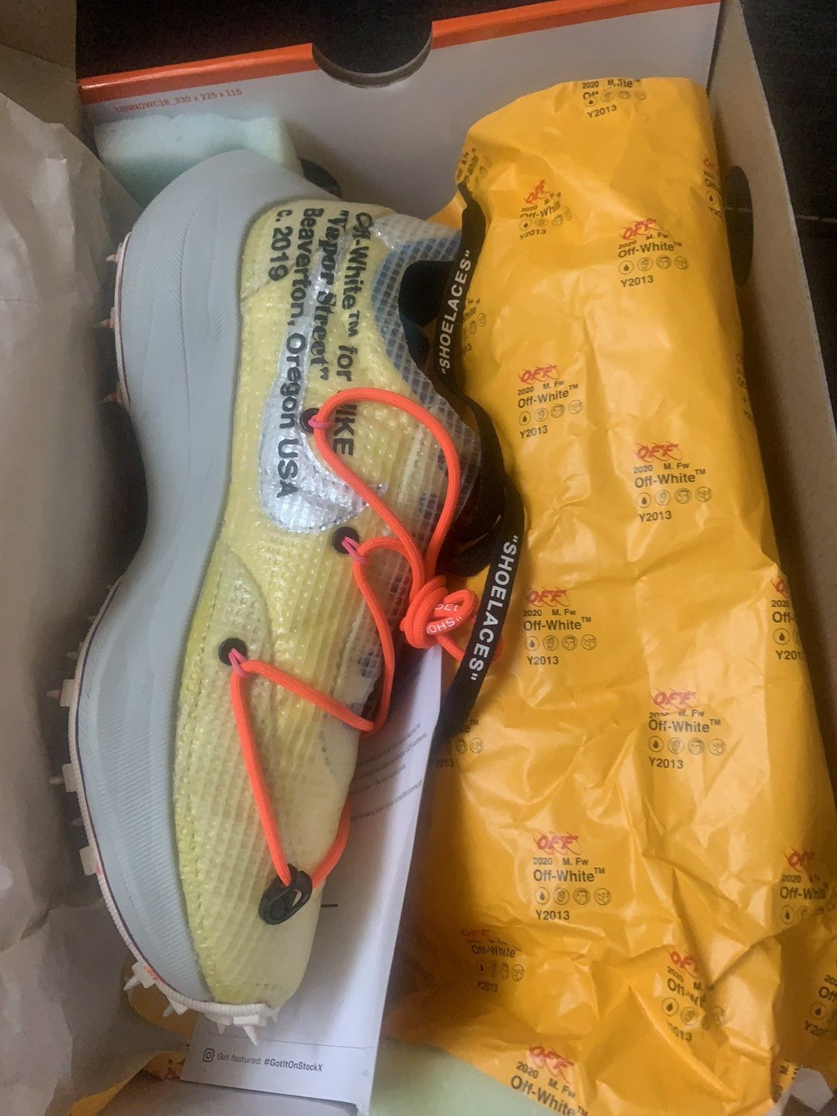 Nike × Off-White Off-whiteXNike Vapor Street Size US 9 / IT 39 - 2 Thumbnail