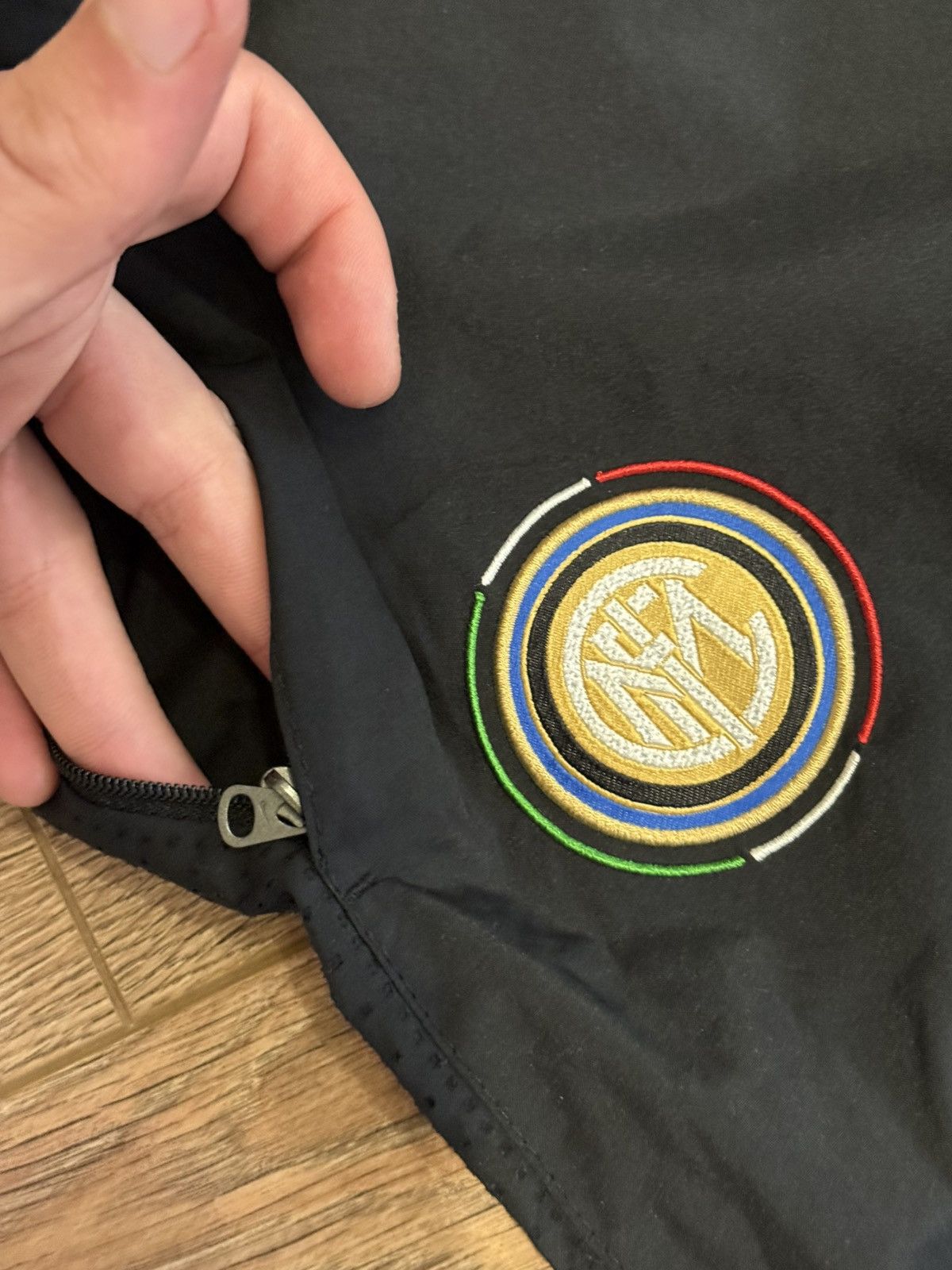 Nike Vintage Nike Inter Milan Football Pants Sweatpants Soccer M Size US 33 - 4 Thumbnail