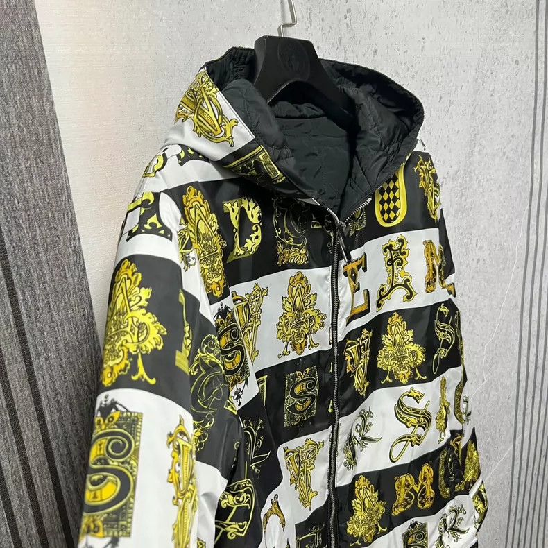 Versace Versace Reversible men's cotton garment Size US XXL / EU 58 / 5 - 4 Thumbnail