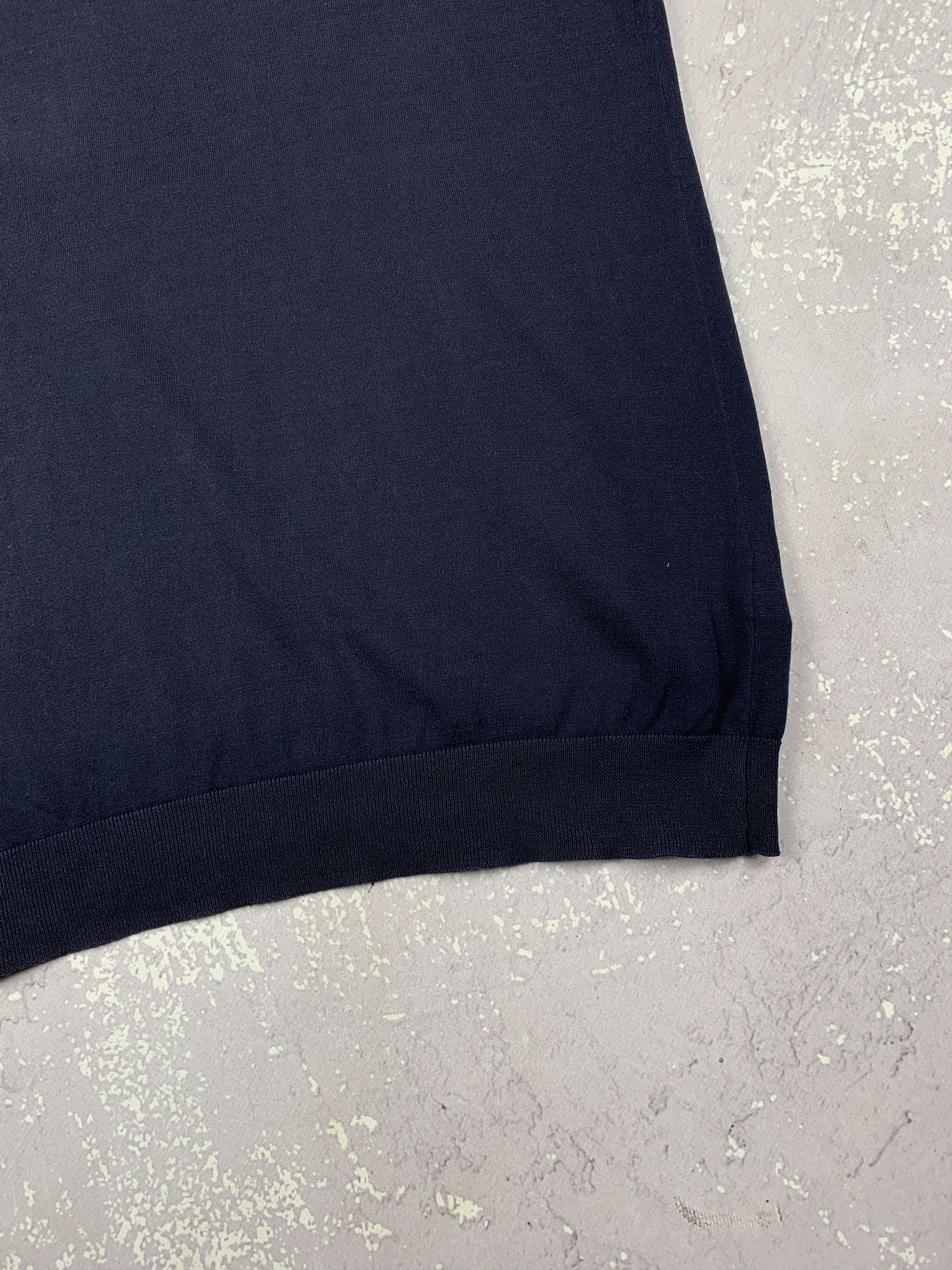 Cos COS Cotton Knit Short Sleeve Jumper Polo Shirt Size US L / EU 52-54 / 3 - 5 Thumbnail