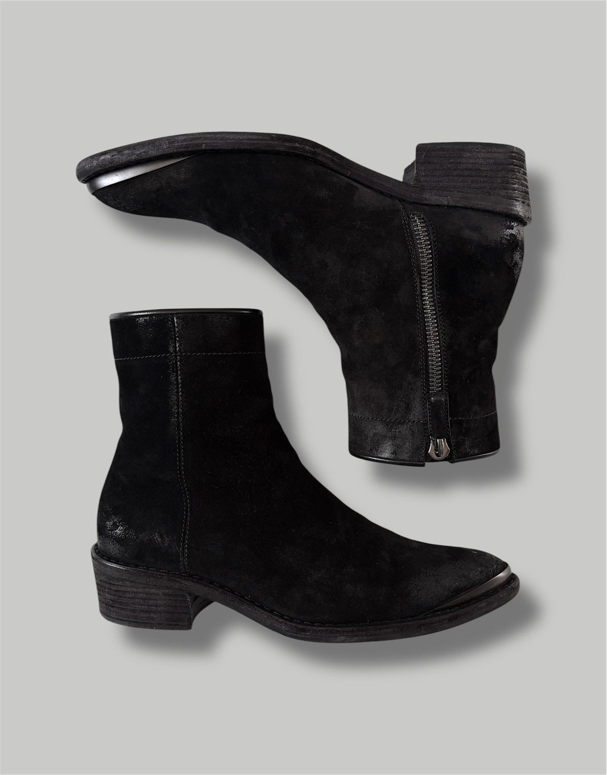 Haider Ackermann Haider Ackermann AW17 Metal Toe Rodeo Boots Size US 8 / EU 41 - 1 Thumbnail